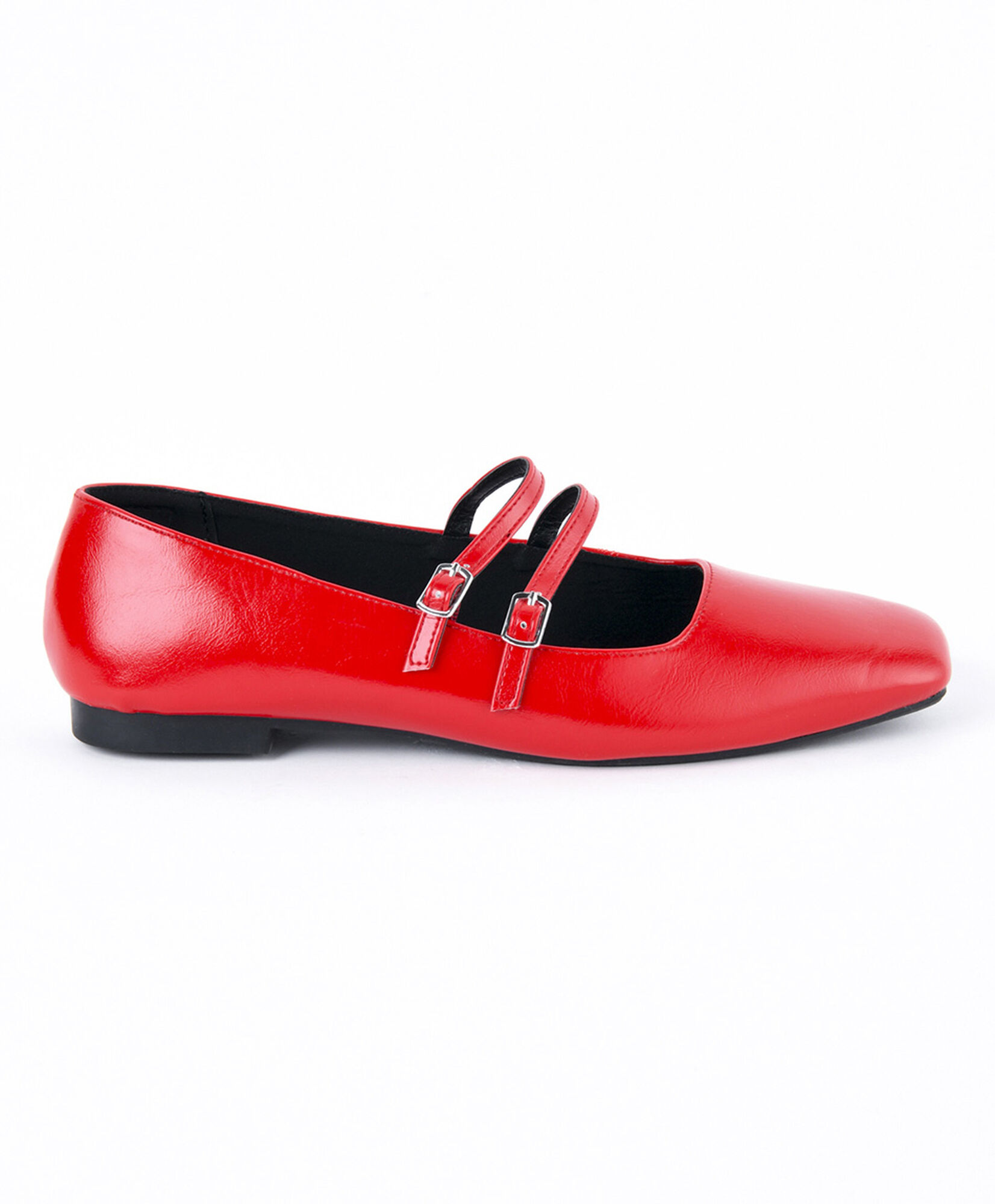 Ballerina mujer roja estilo mary jane Ballerina mujer roja estilo mary jane