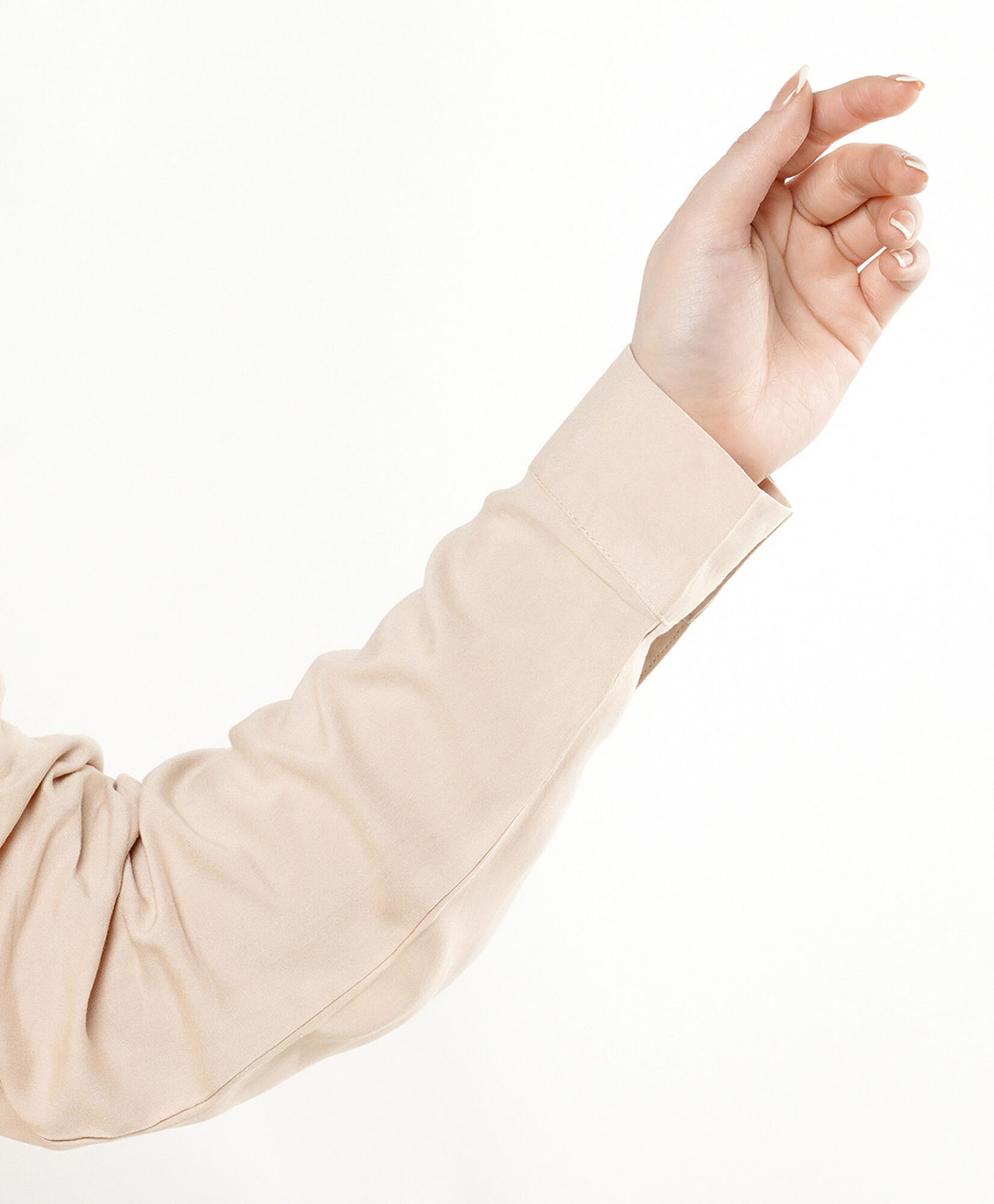 Blusa mujer clásica beige Blusa mujer clásica beige