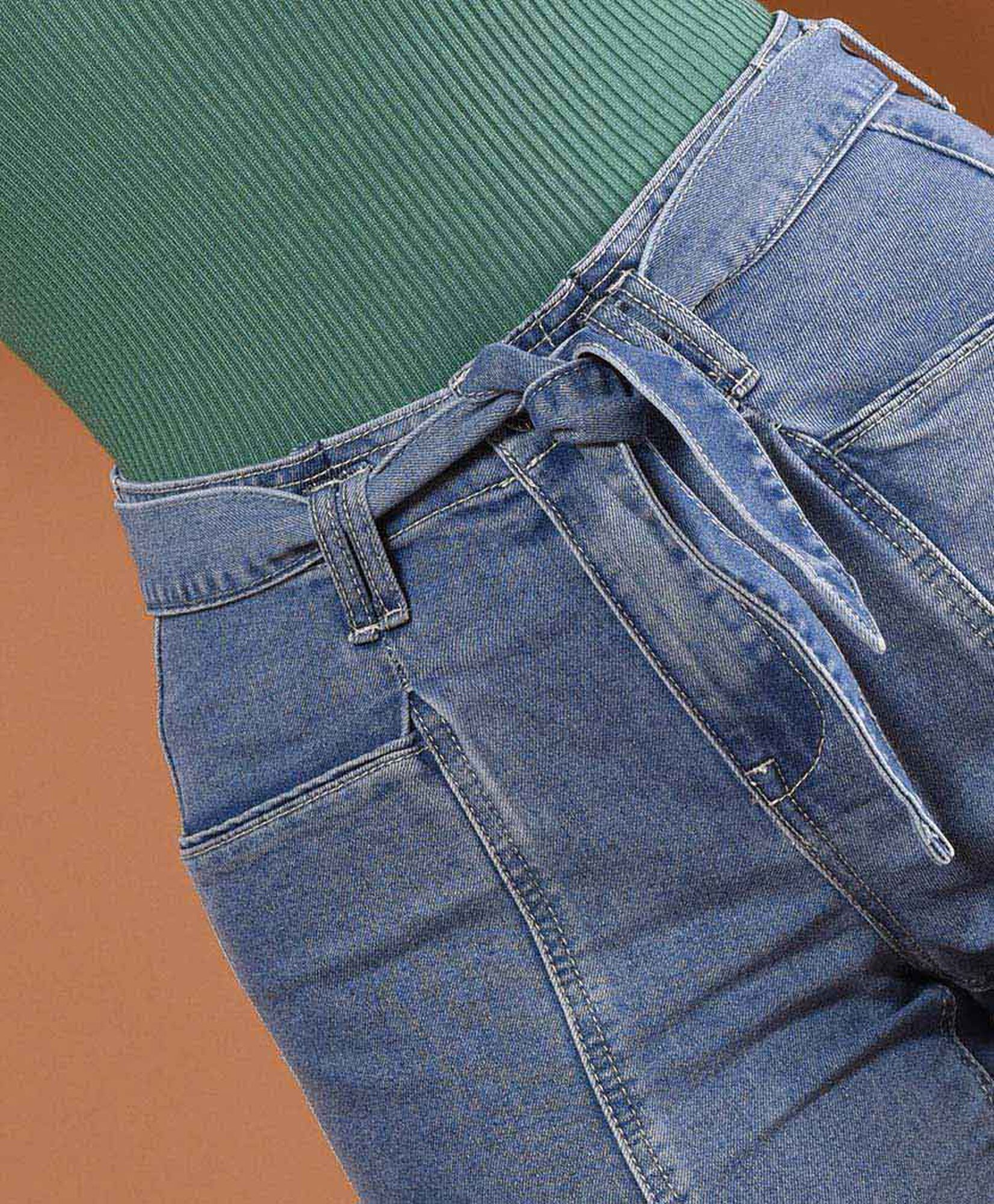 Jeans mujer moms cinturón Jeans mujer moms cinturón