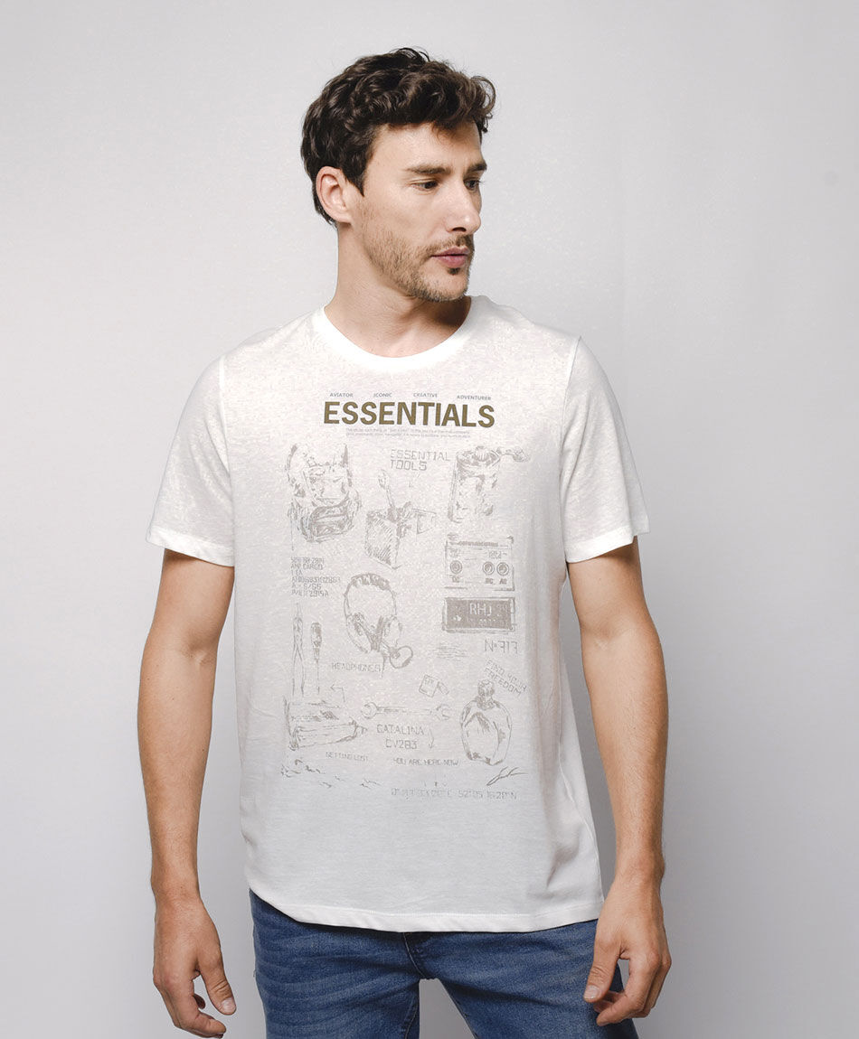 Polera hombre essentials