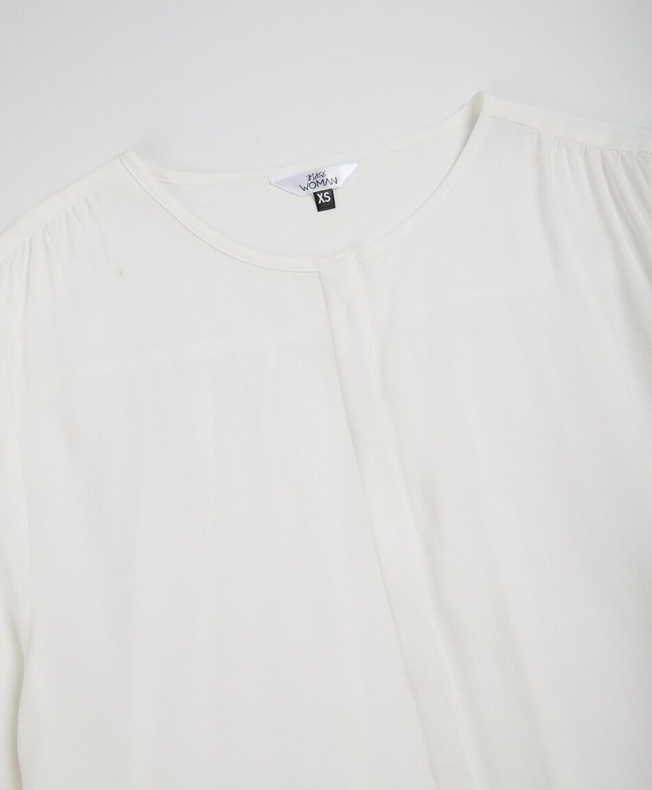 Blusa mujer manga globo