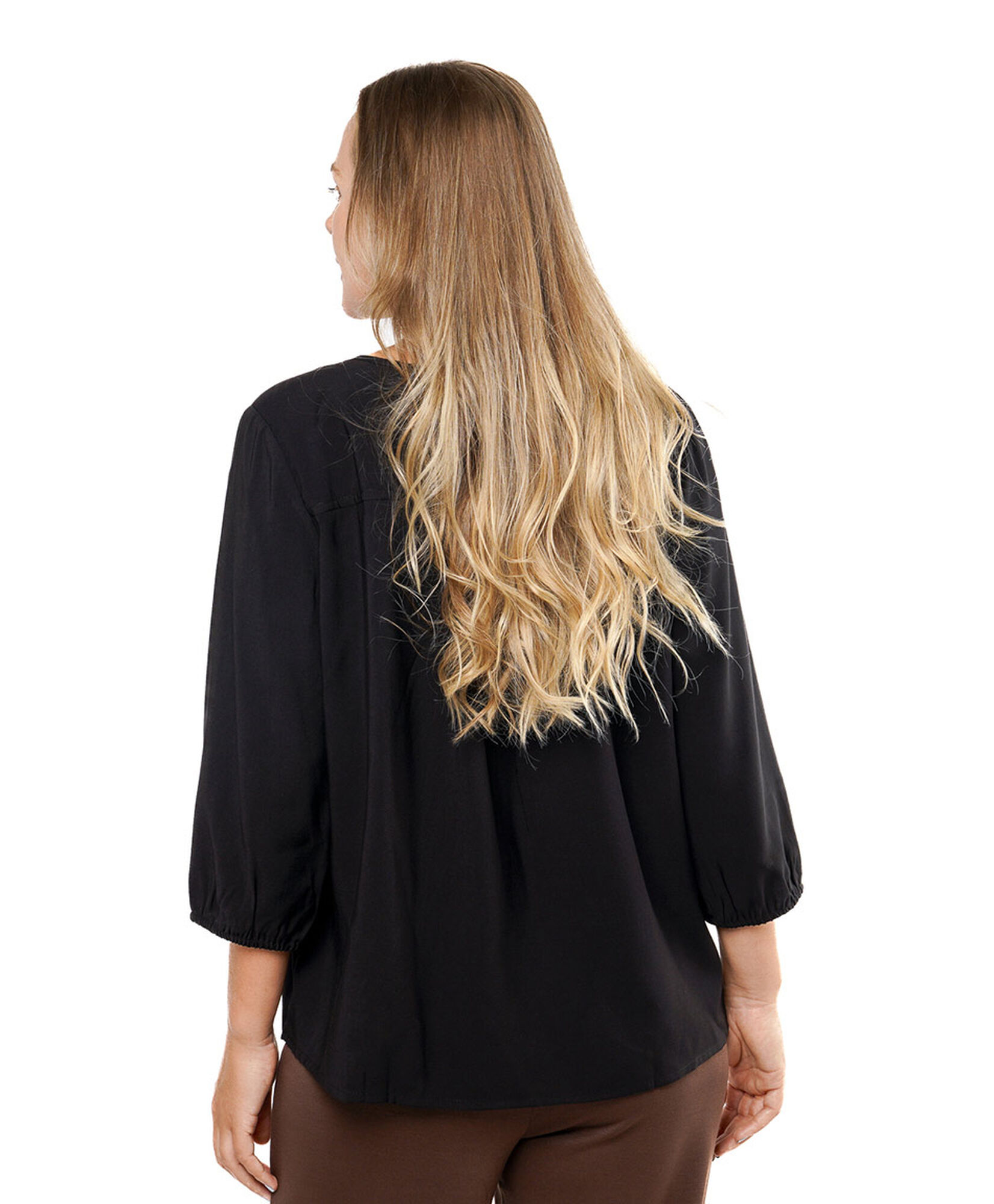 Blusa mujer plisado frontal Blusa mujer plisado frontal