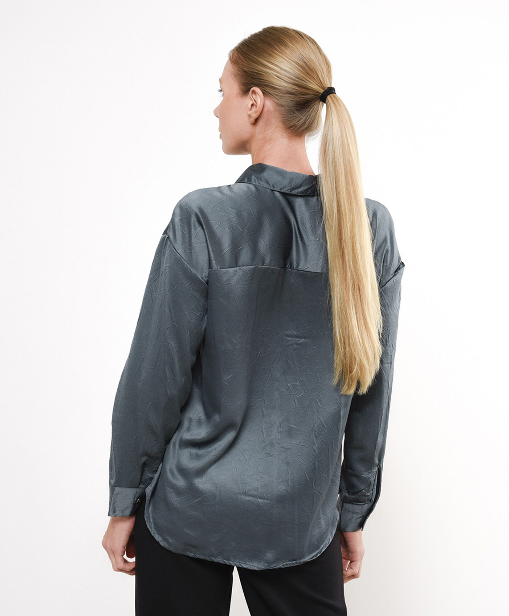 Blusa mujer satinada Blusa mujer satinada