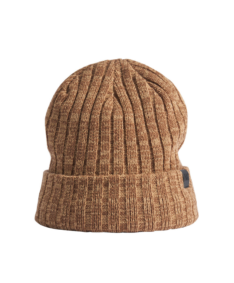 Gorro hombre textura caf&eacute;