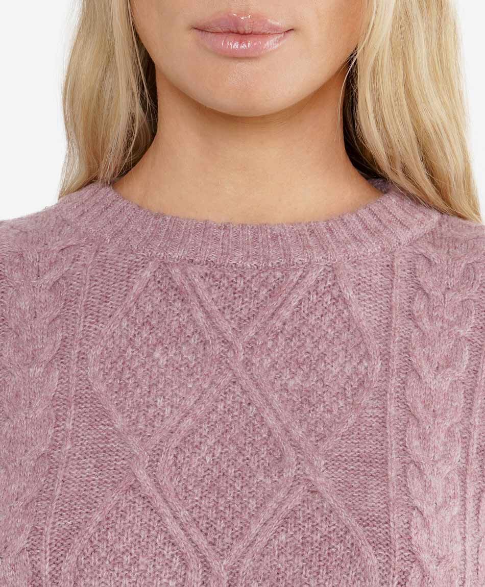 Sweater mujer trenzas