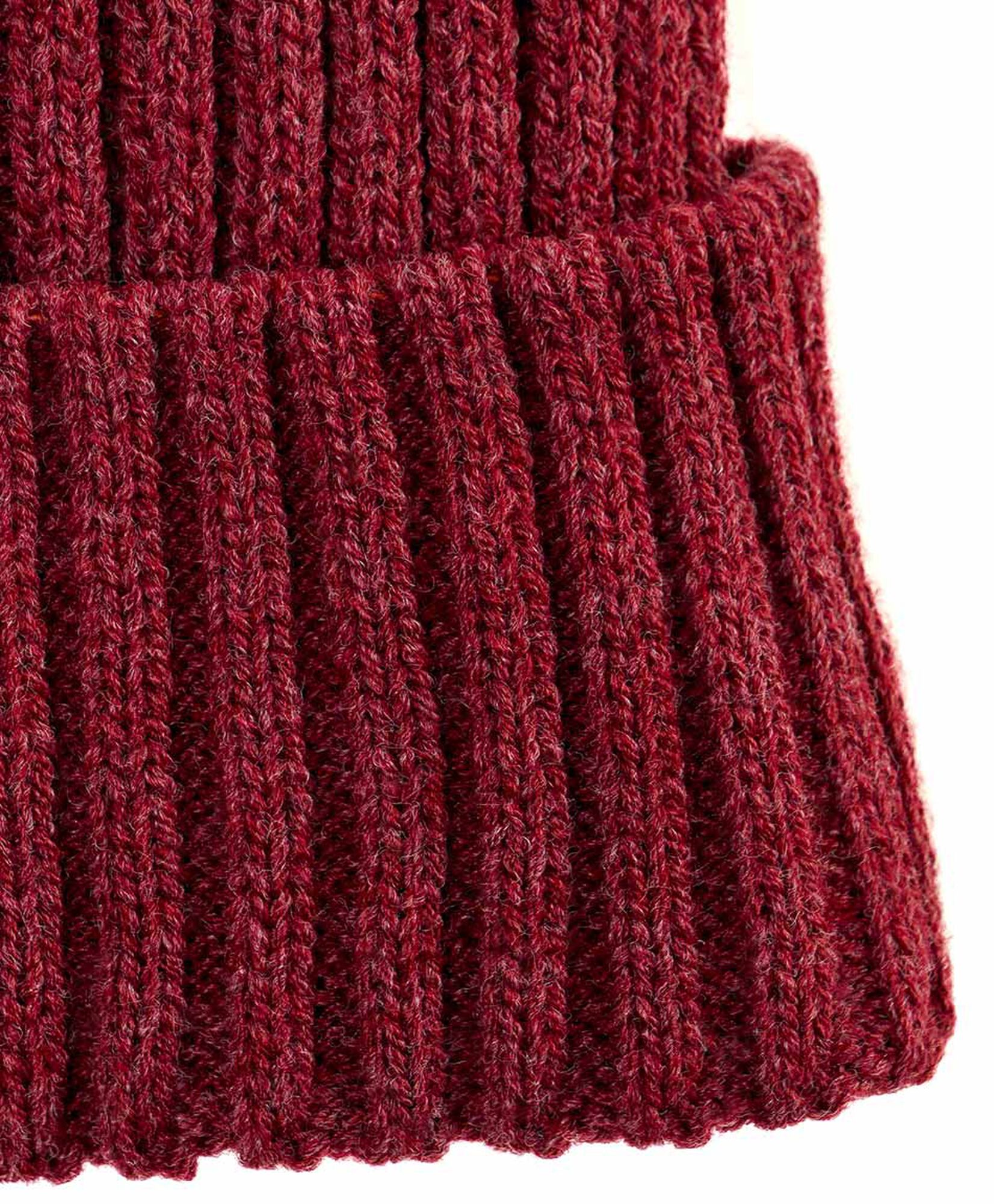 Gorro hombre tejido forrado rojo parche Gorro hombre tejido forrado rojo parche
