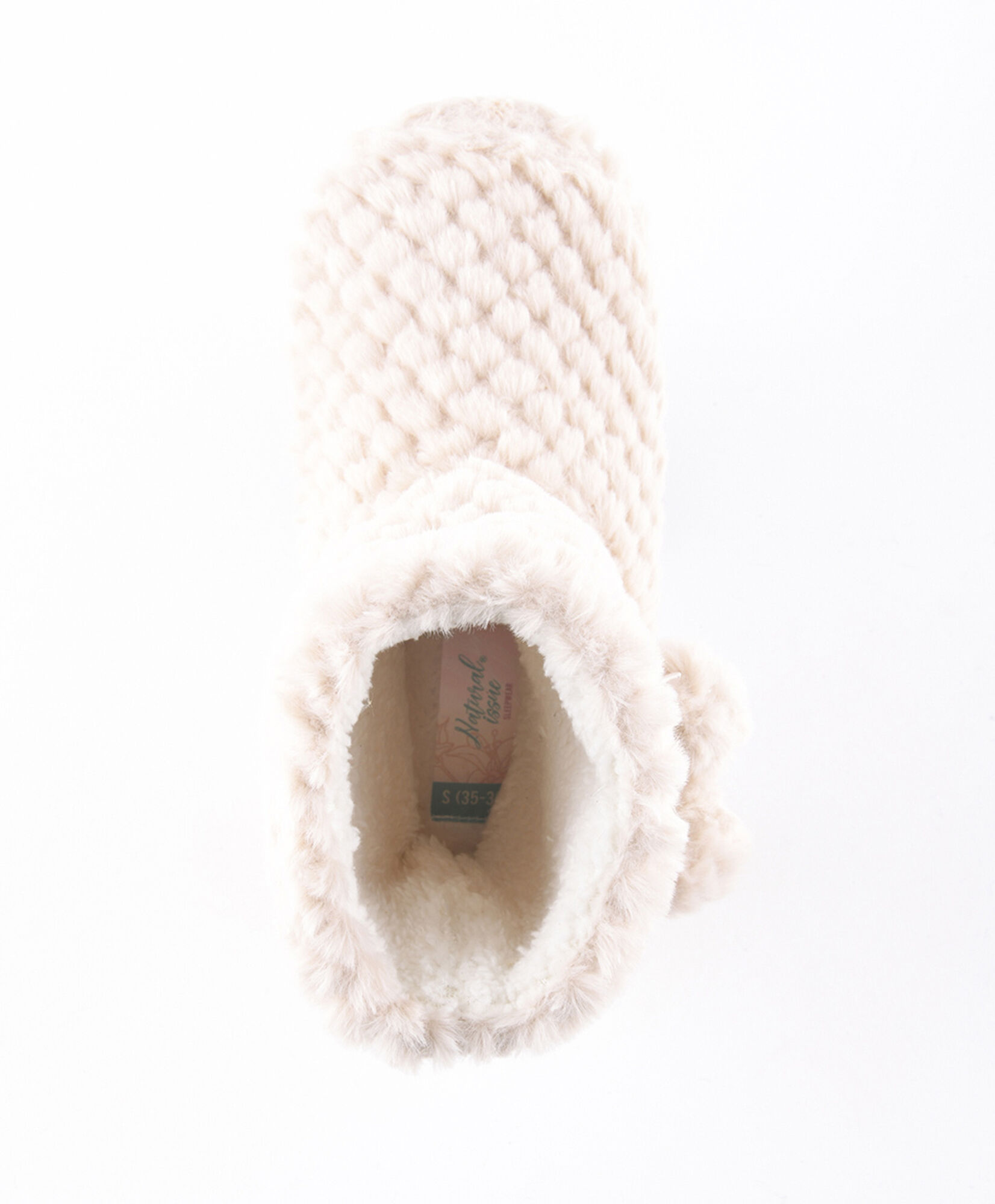 Botín descanso mujer pompón Botín descanso mujer pompón