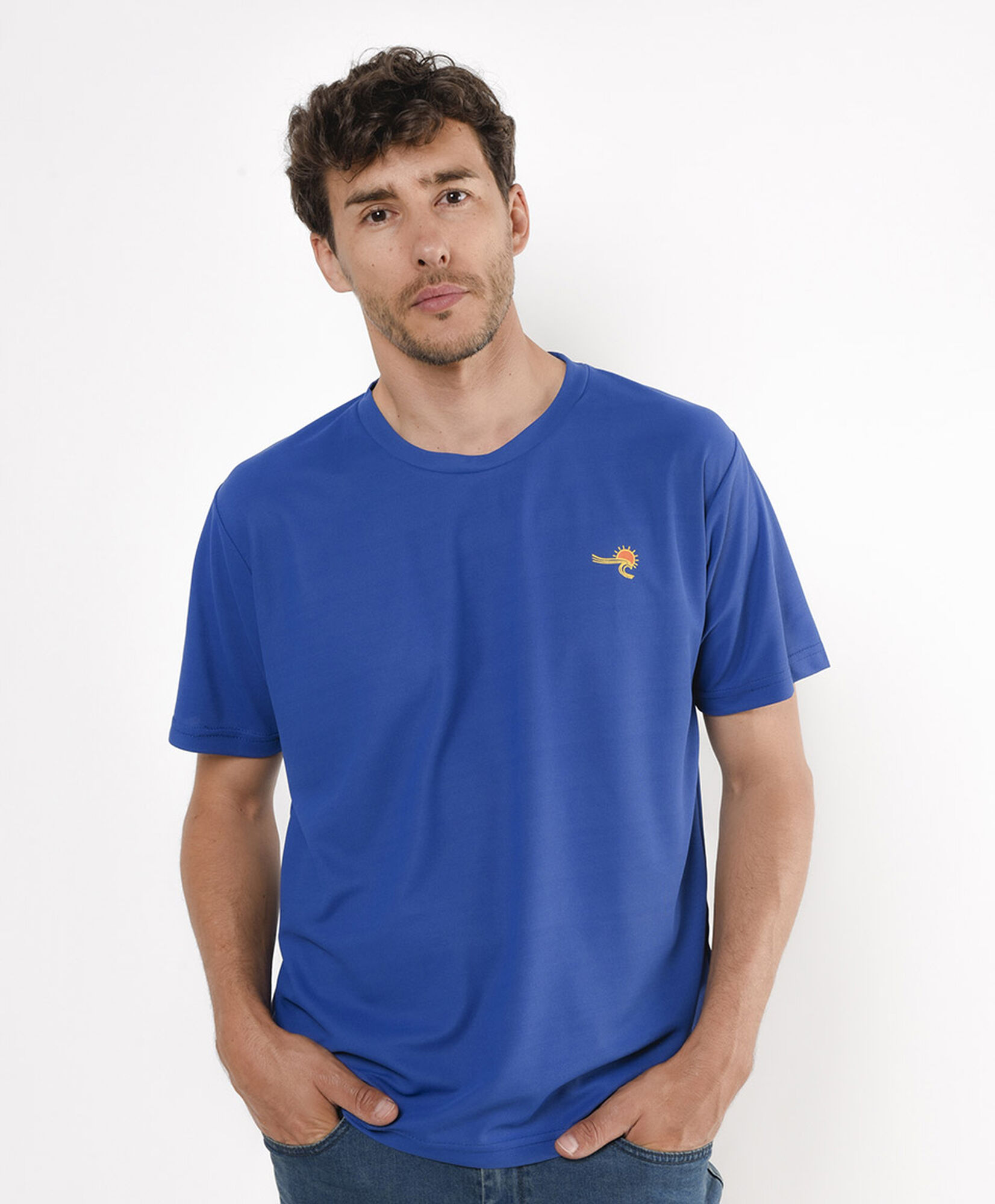 Polera hombre sol y ola dry fit Polera hombre sol y ola dry fit