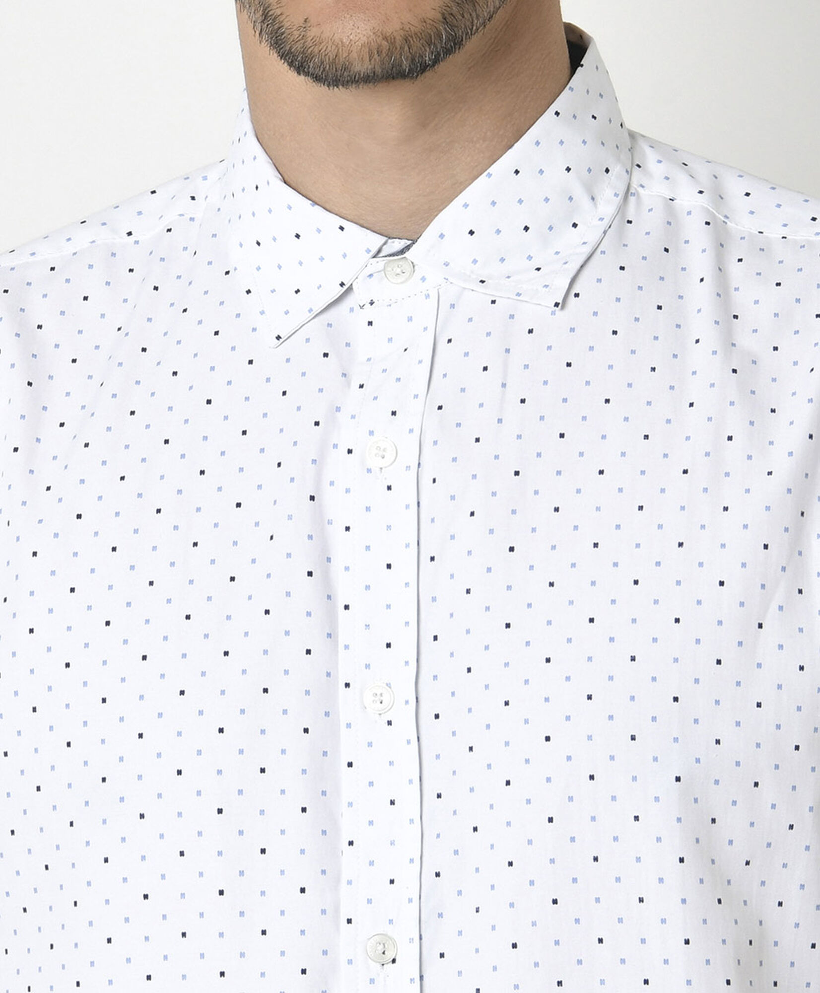 Camisa hombre cuadritos azules Camisa hombre cuadritos azules