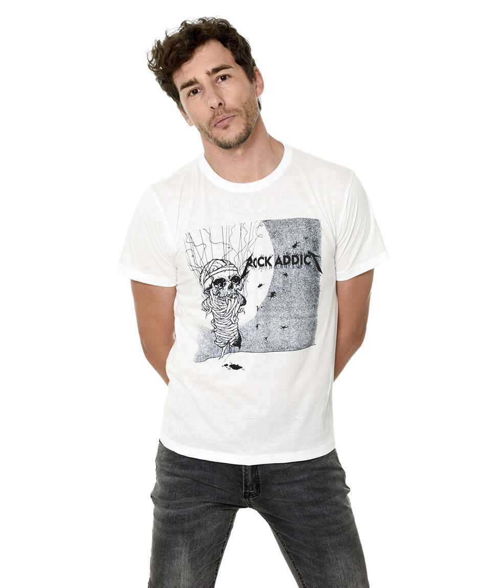 Polera estampada