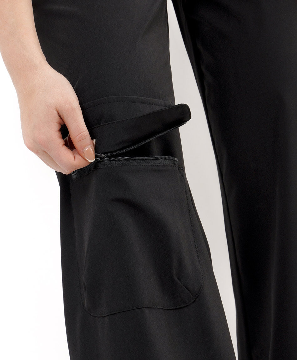 Pantal&oacute;n mujer cargo wide