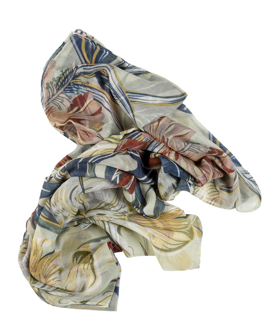 Bufanda mujer floreado