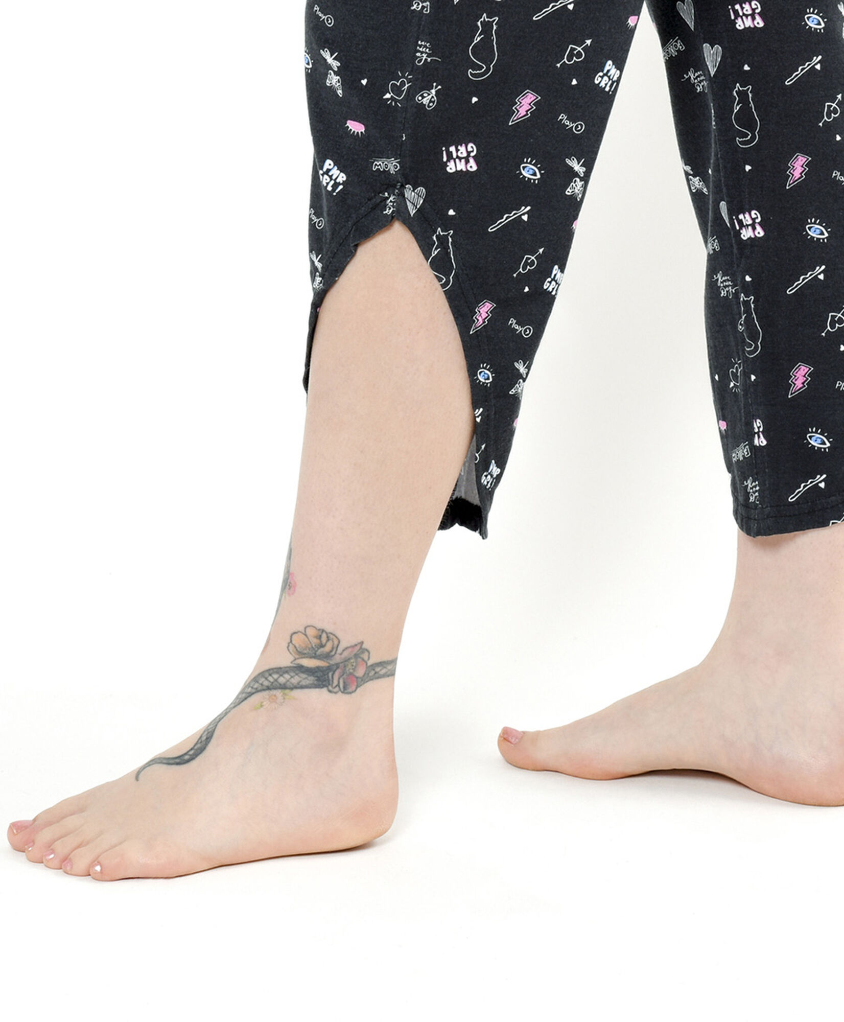 Pijama mujer gatito capri Pijama mujer gatito capri