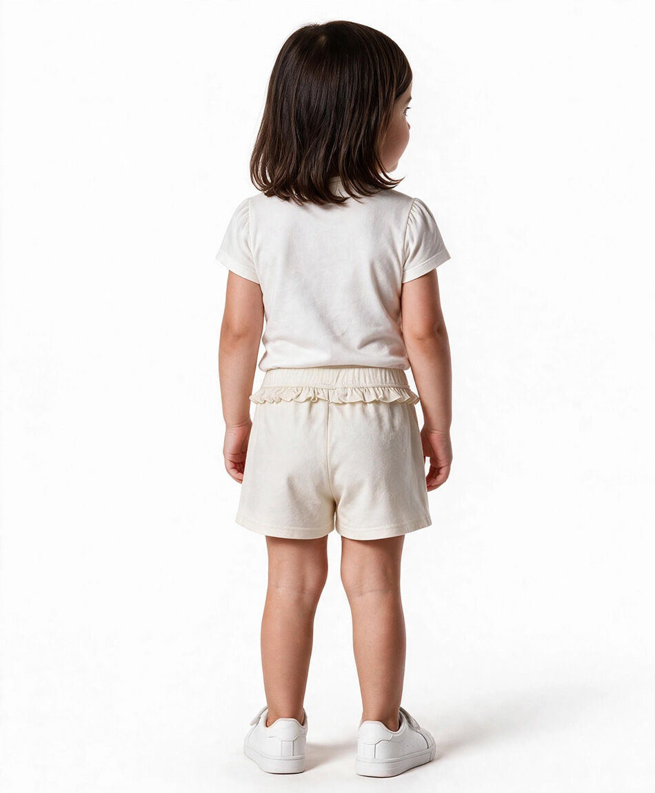 Short beb&eacute; vuelos flores