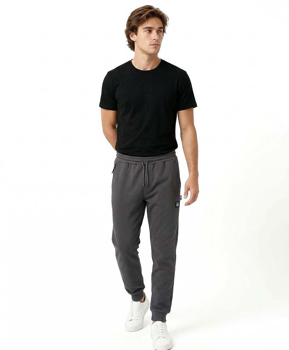 Pantal&oacute;n deportivo hombre basic grey