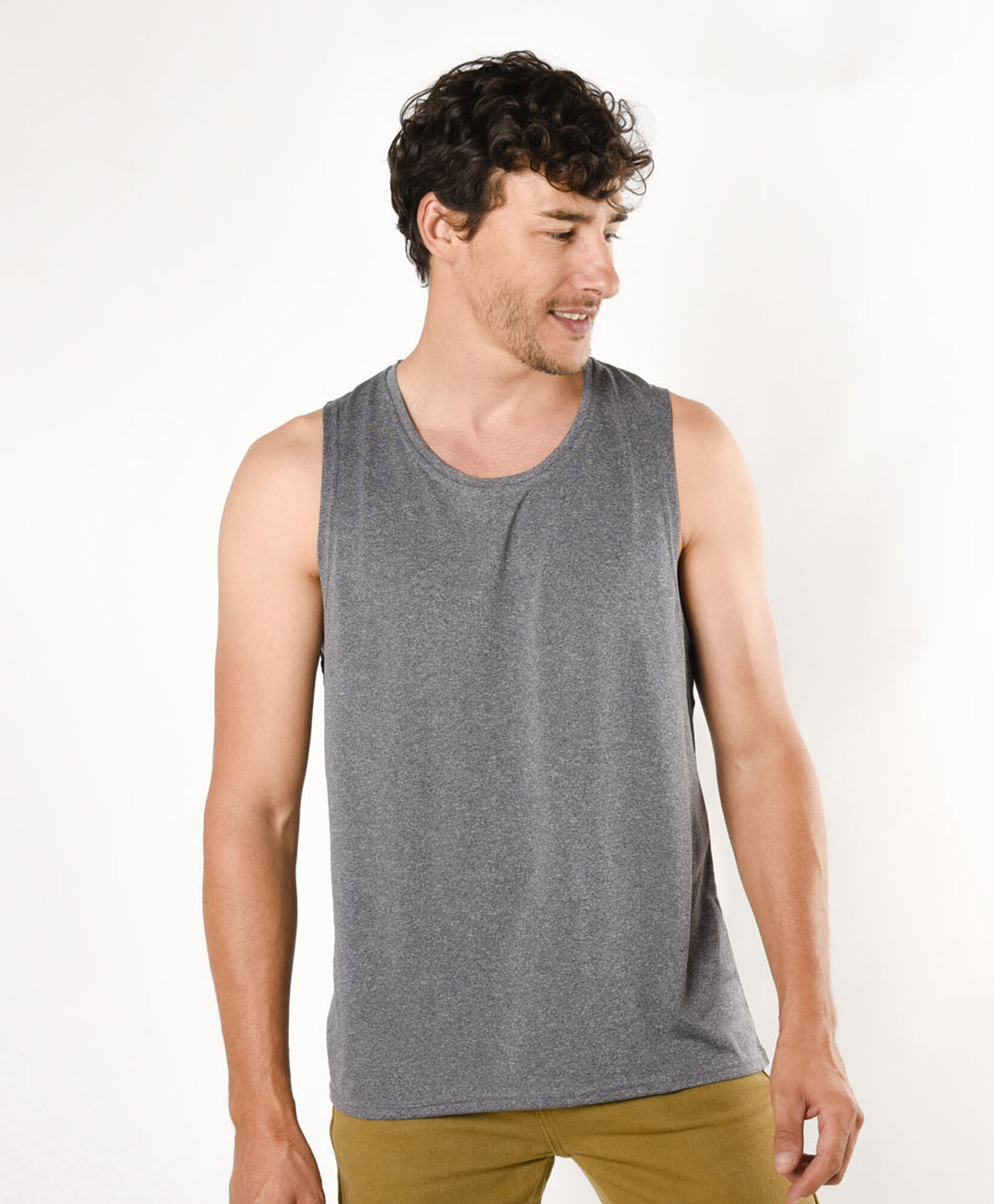 Polera hombre sin mangas colores Polera hombre sin mangas colores