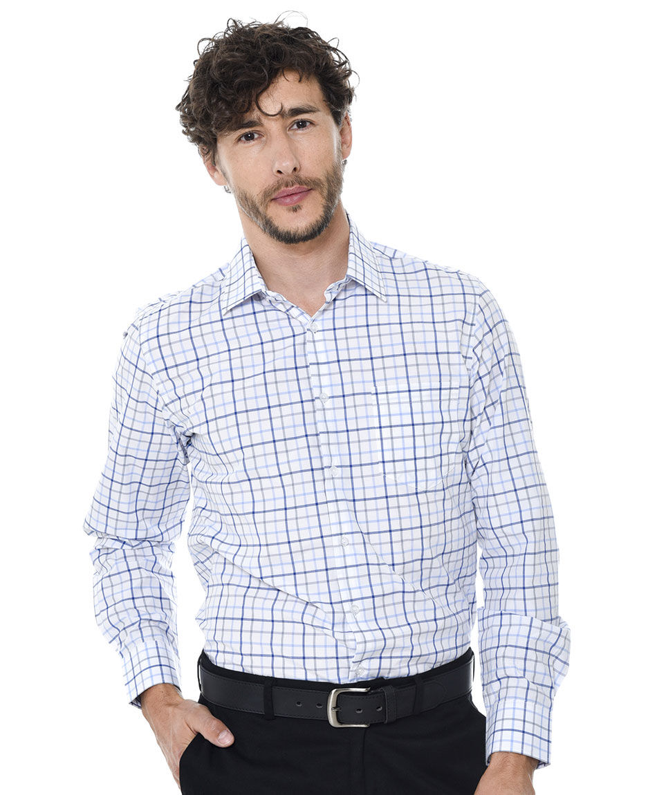 Camisa vestir cuadros
