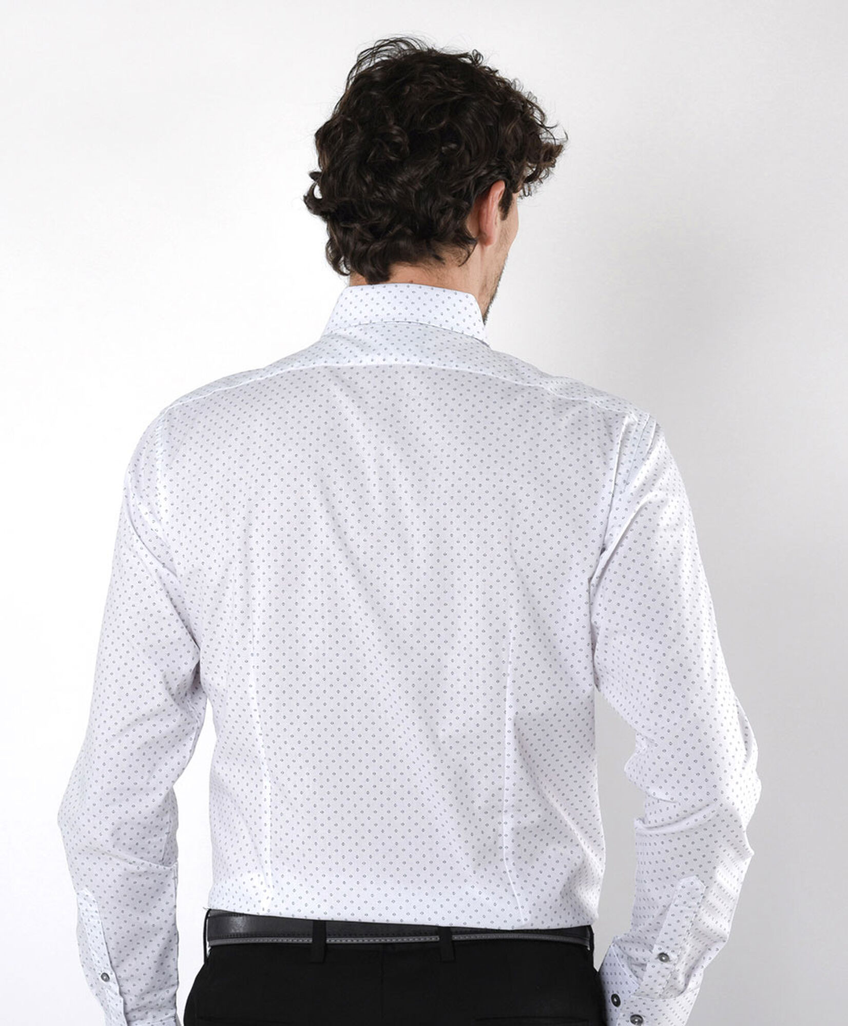 Camisa hombre círculos blanca Camisa hombre círculos blanca