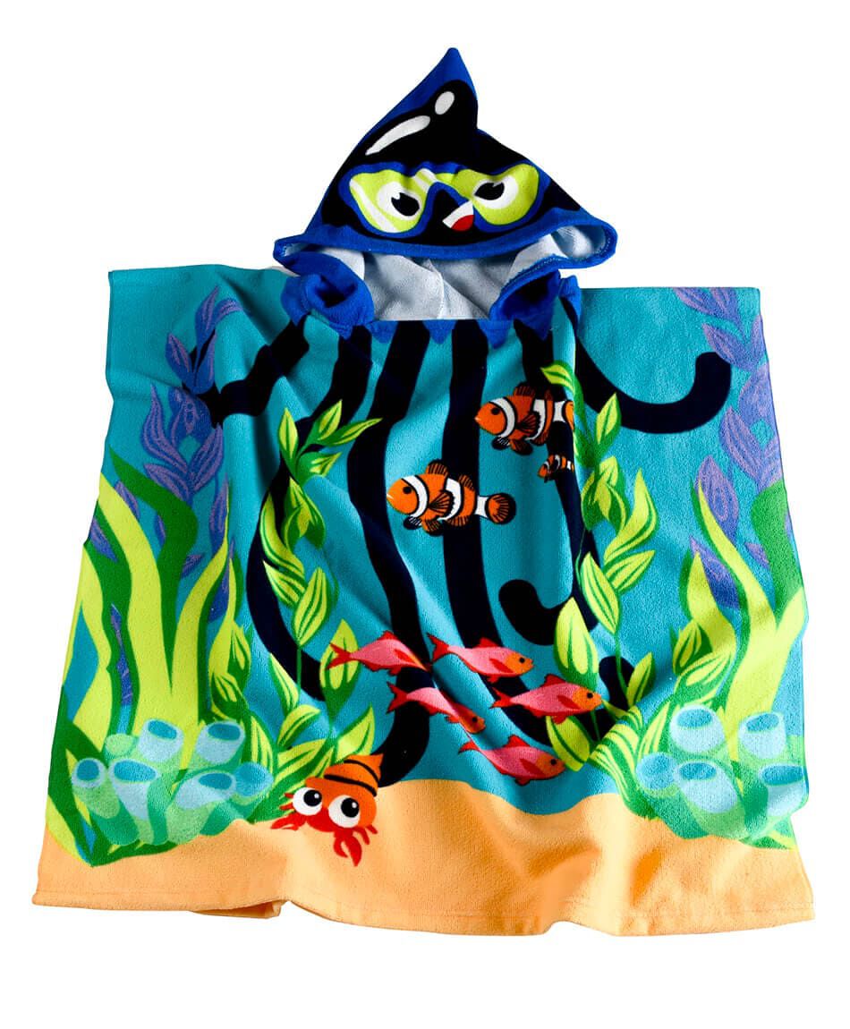 Poncho nino octopus