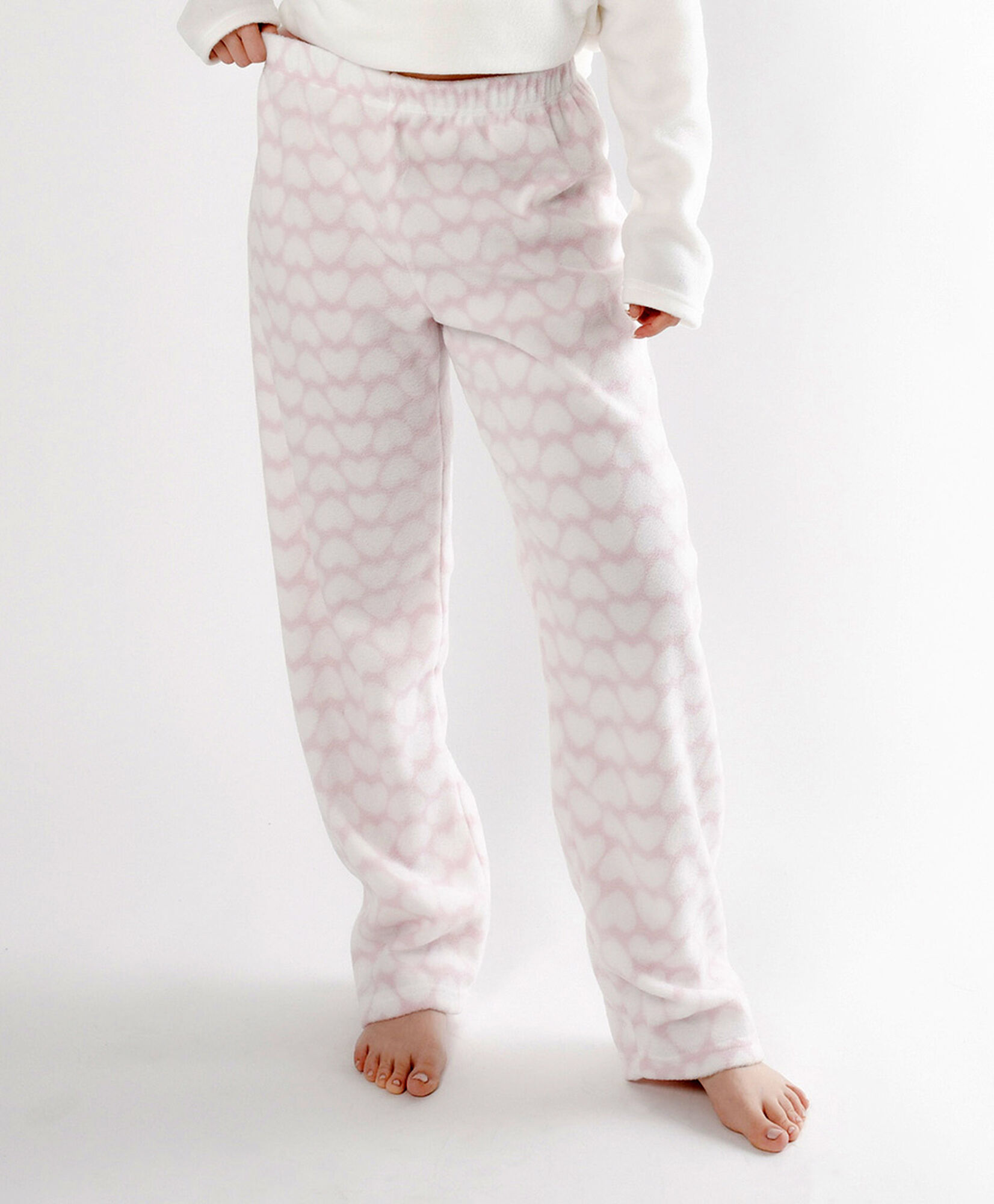 Pijama mujer polar oso y corazones Pijama mujer polar oso y corazones