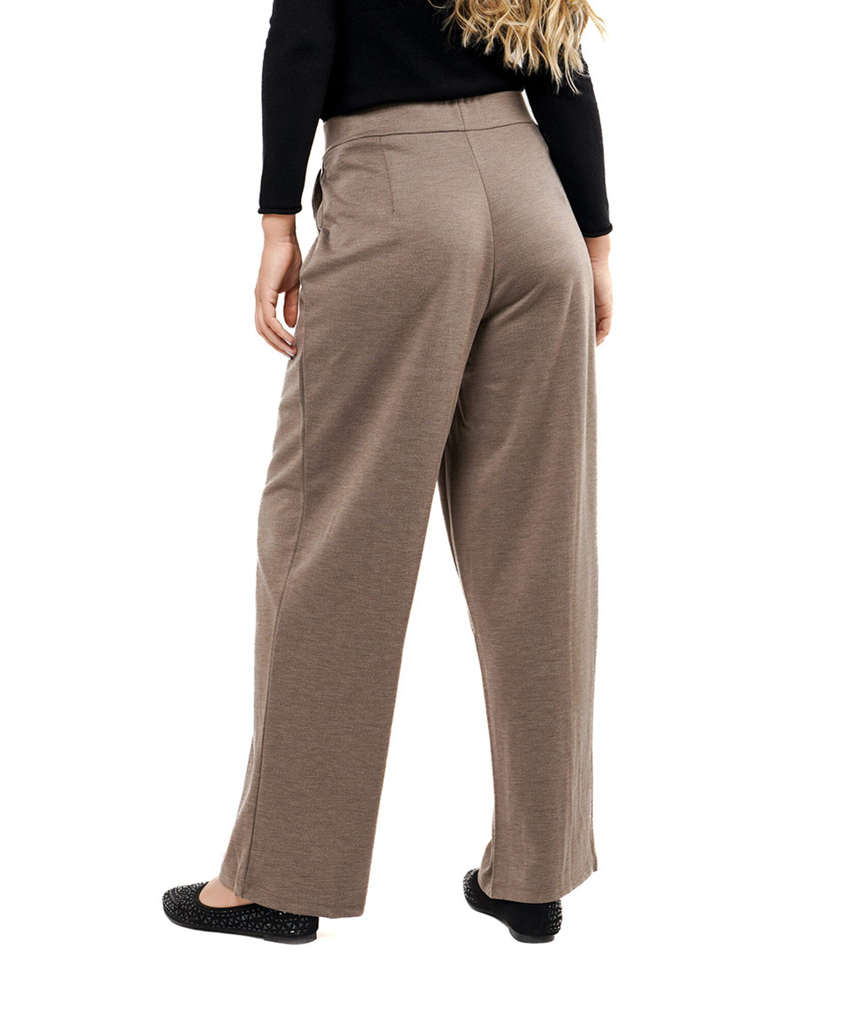 Pantalón mujer punto melange Pantalón mujer punto melange