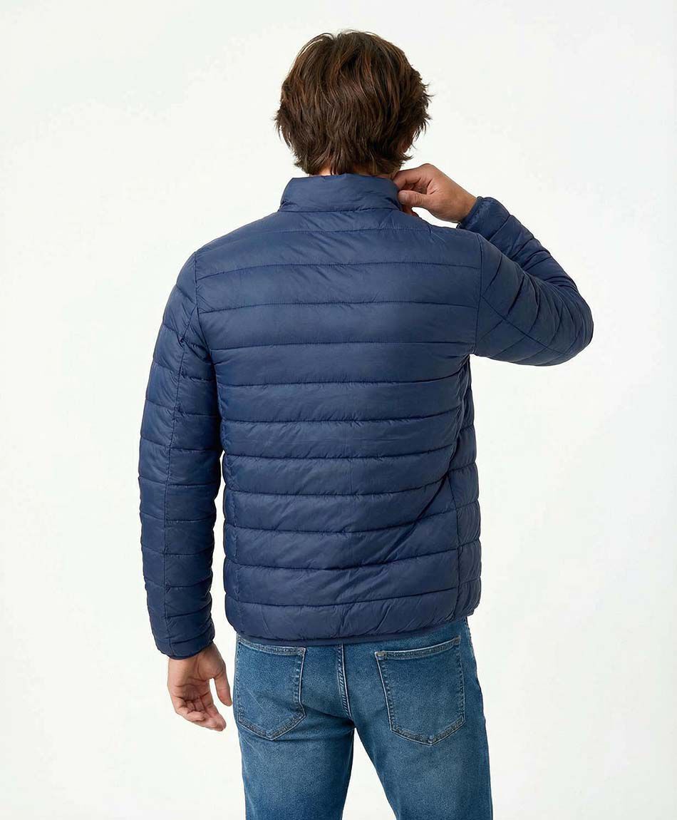 Parka hombre sin gorro acolchada