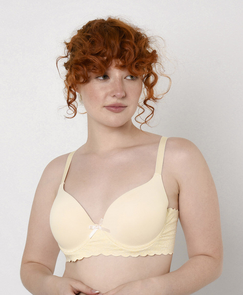 Sost&eacute;n mujer seamless push up colores