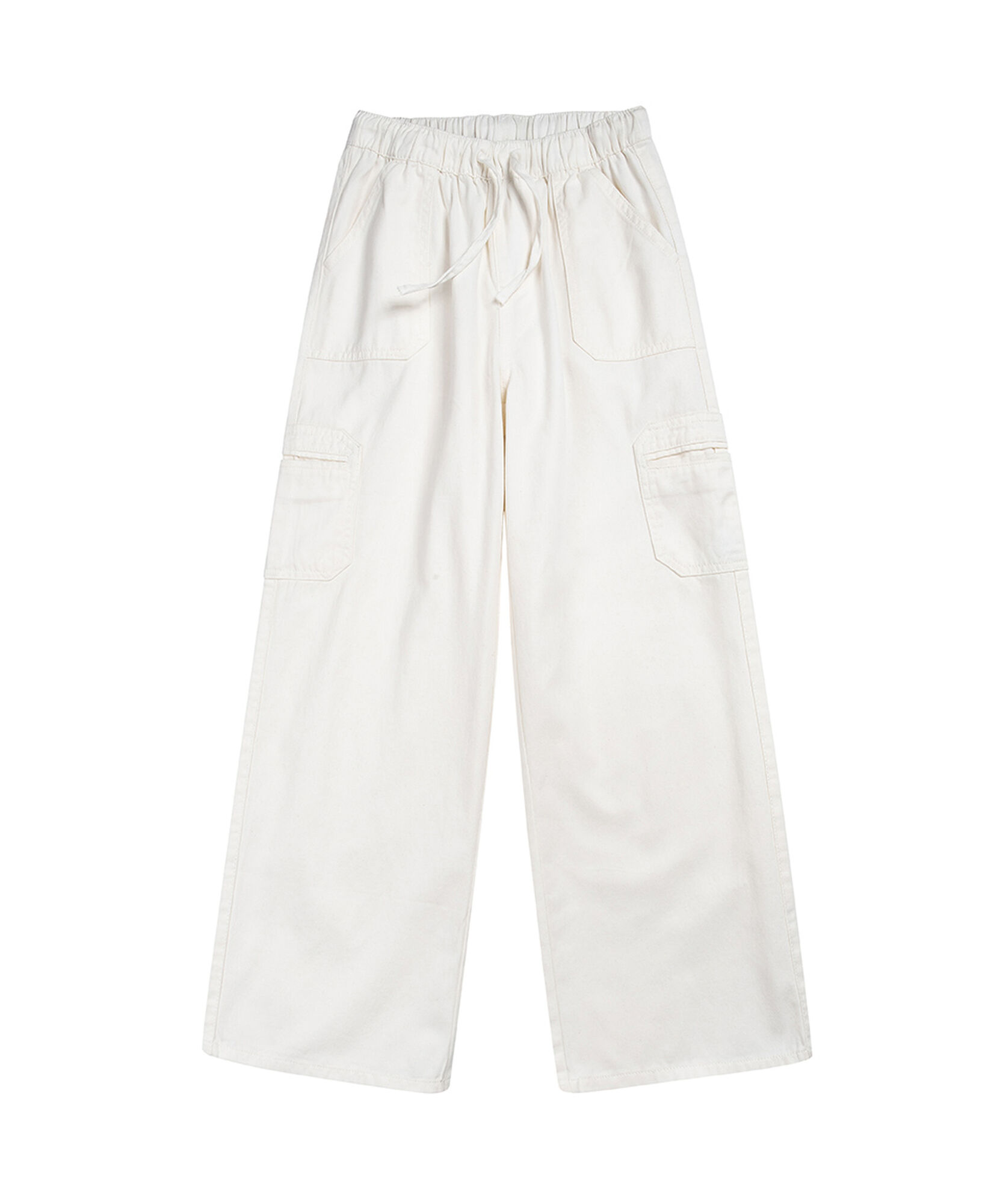 Pantalón niña cargo blanco Pantalón niña cargo blanco