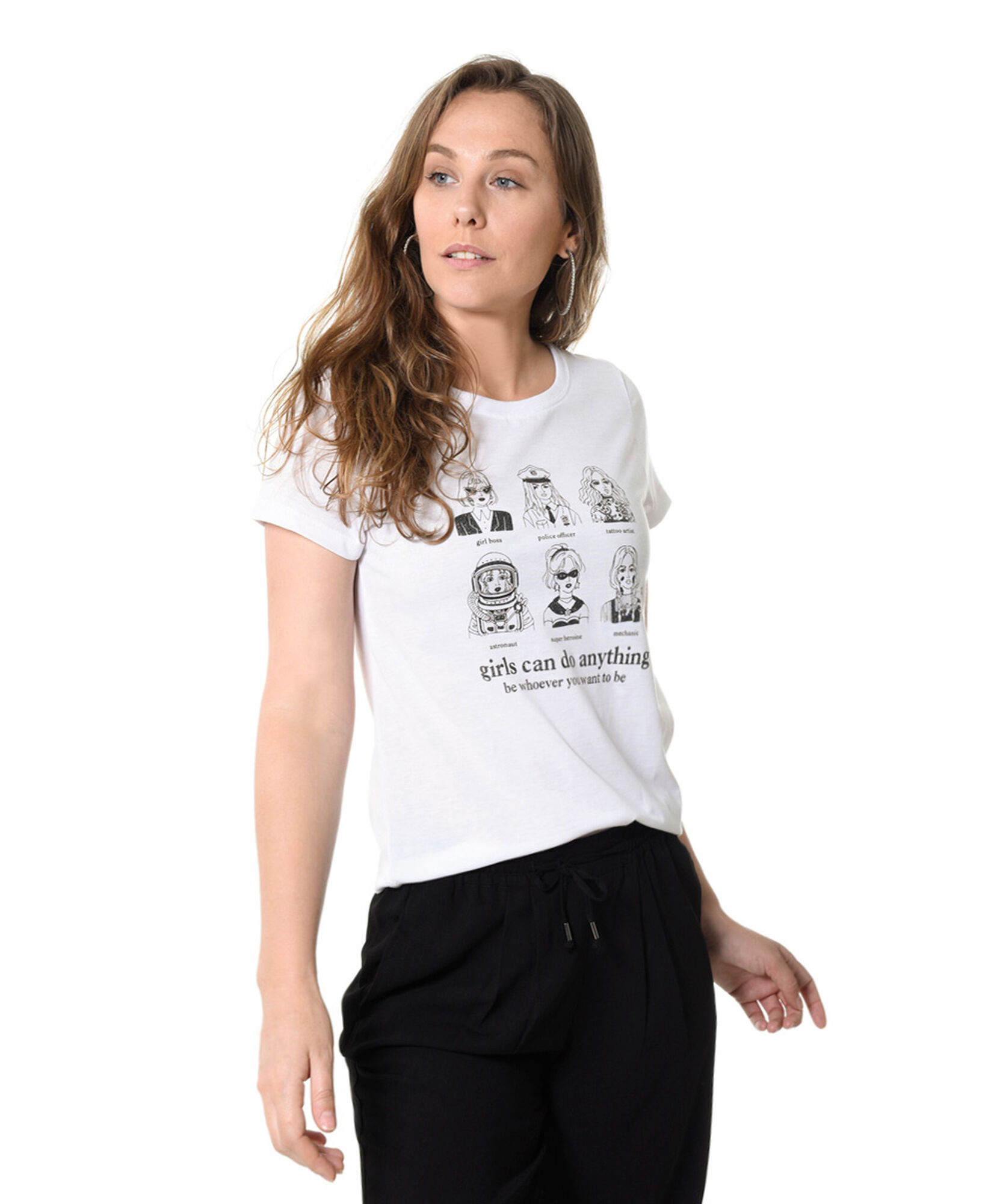 Polera estampado mujer Polera estampado mujer
