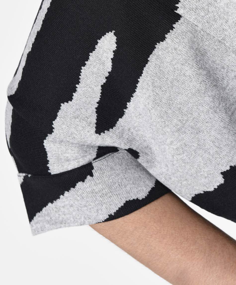 Tejido mujer animal print oversize