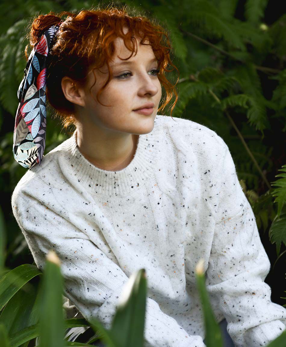 Sweater mujer puntitos de colores