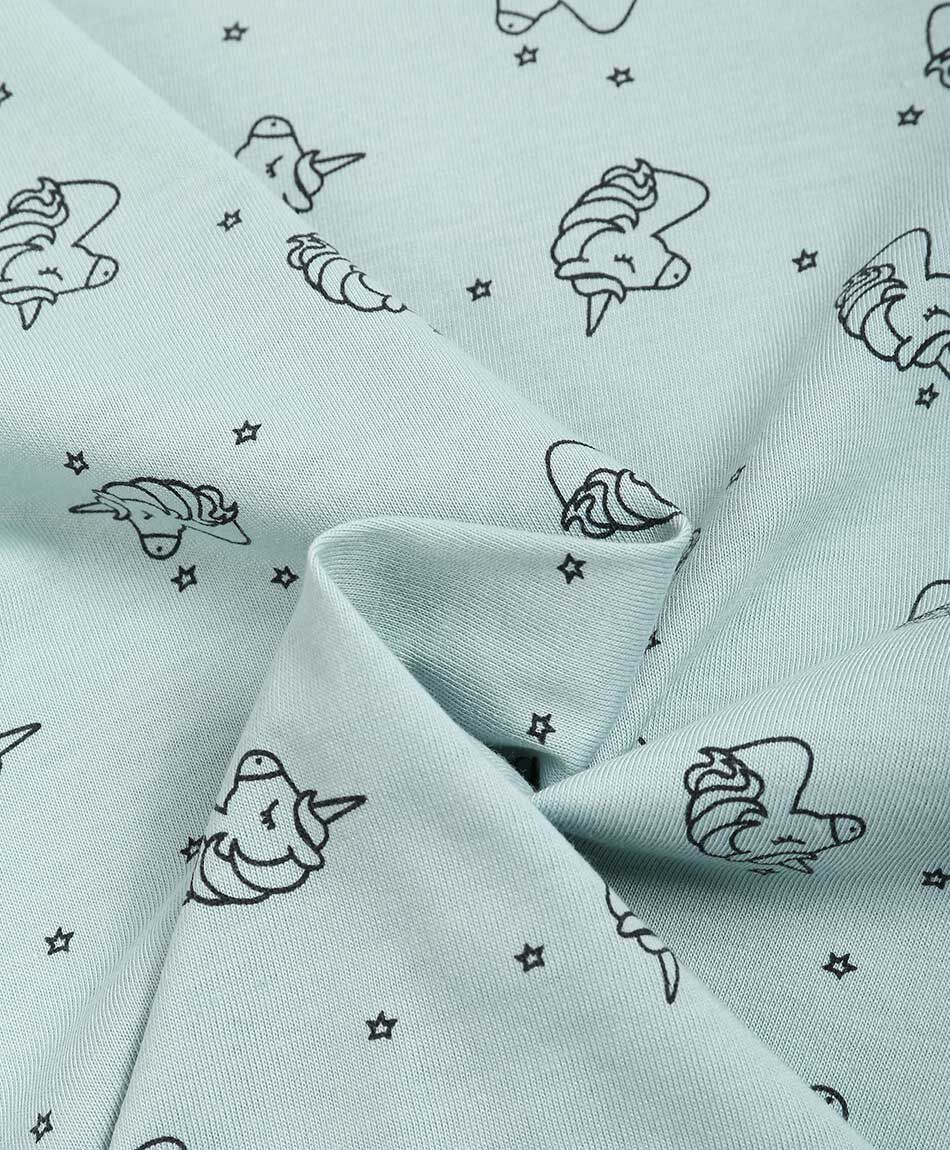 Polera beb&eacute; look unicorinio