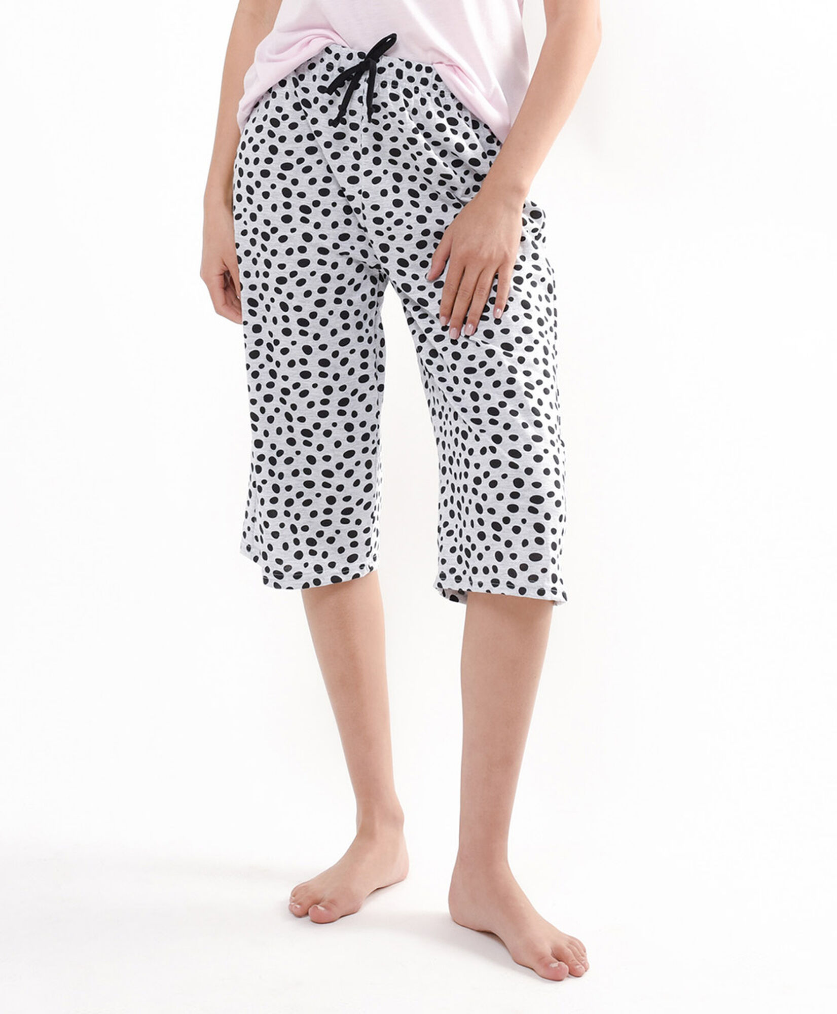 Pijama mujer capri perrito Pijama mujer capri perrito