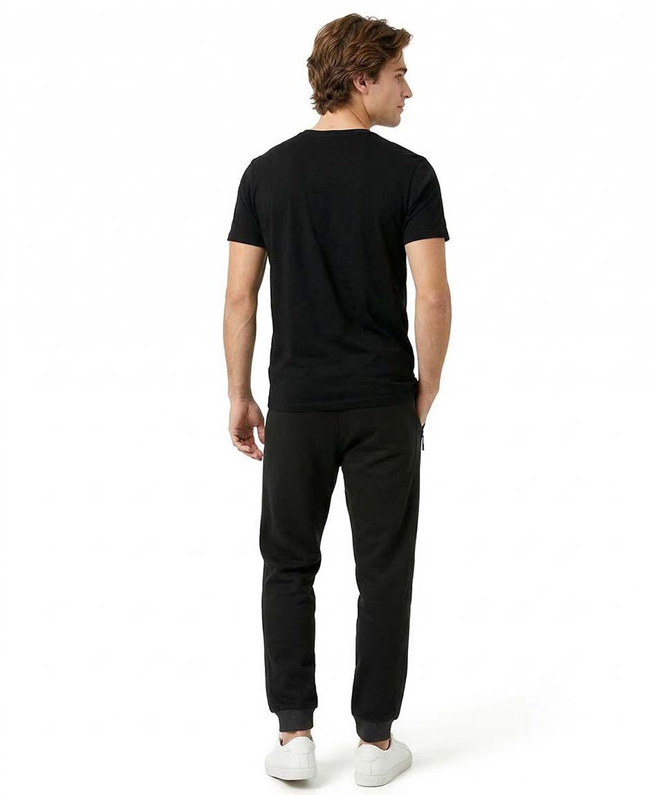 Pantal&oacute;n deportivo hombre jogger negro