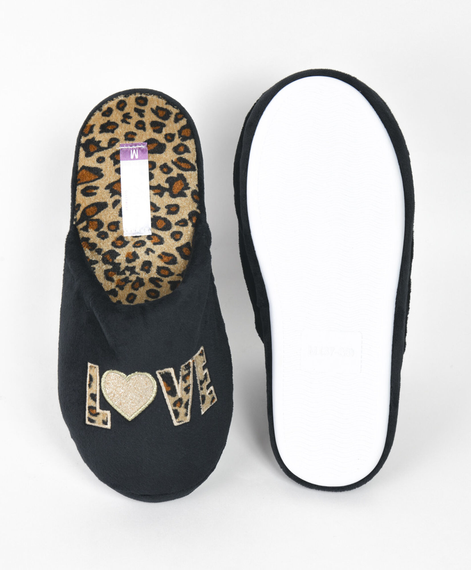 Pantufa mujer love animal print Pantufa mujer love animal print