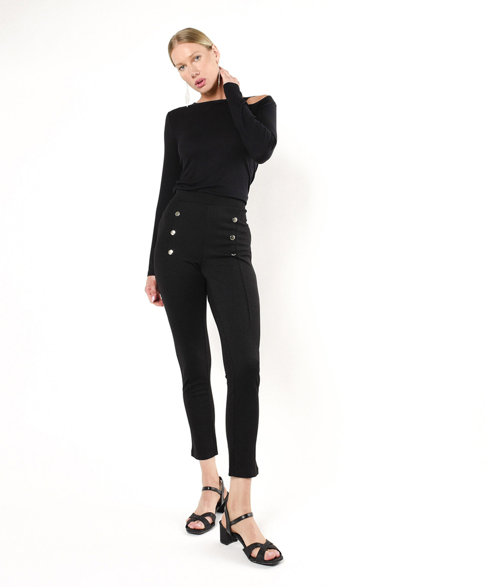 Leggins mujer botones brillos Leggins mujer botones brillos