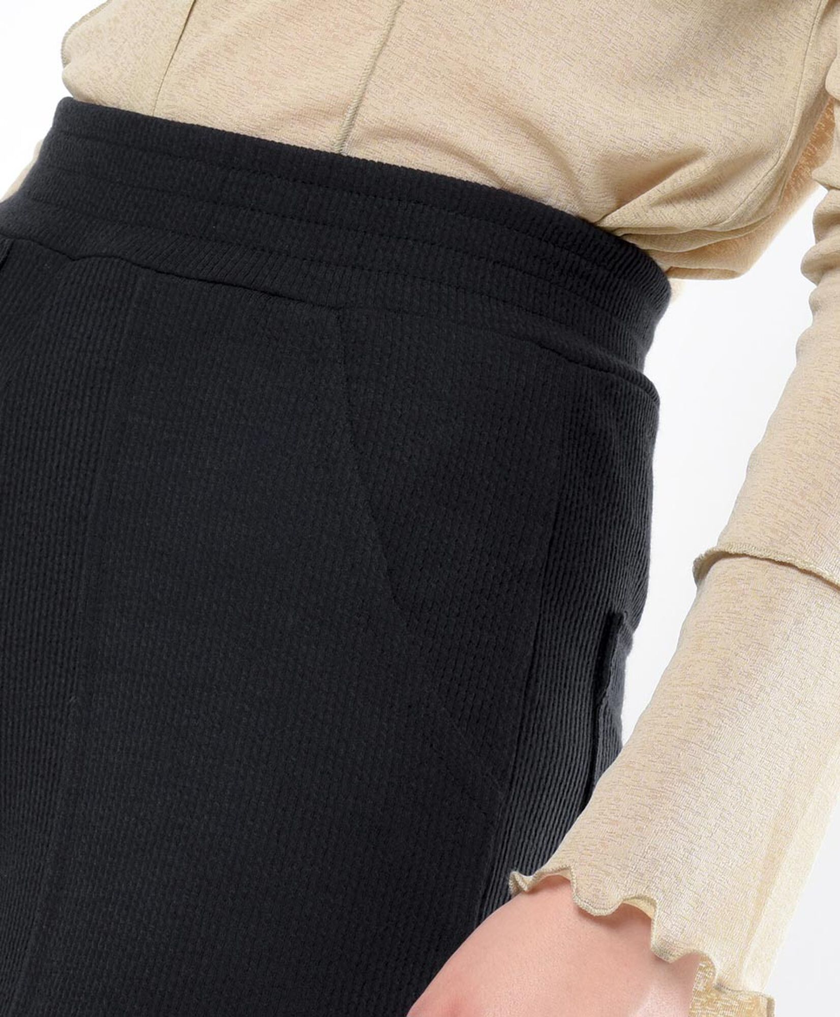 Pantalón mujer tiro alto wide Pantalón mujer tiro alto wide