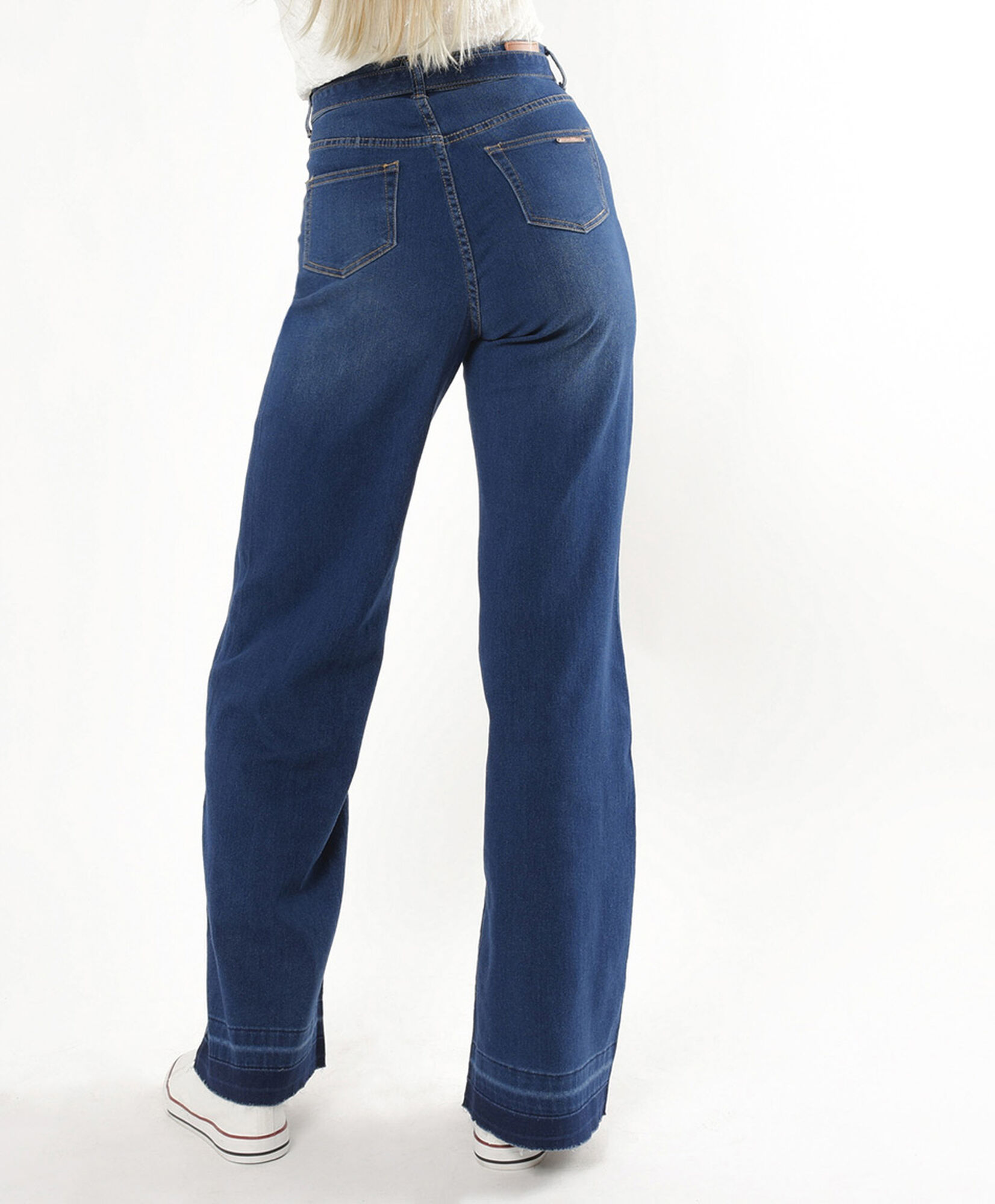 Jeans mujer cinturón wide Jeans mujer cinturón wide