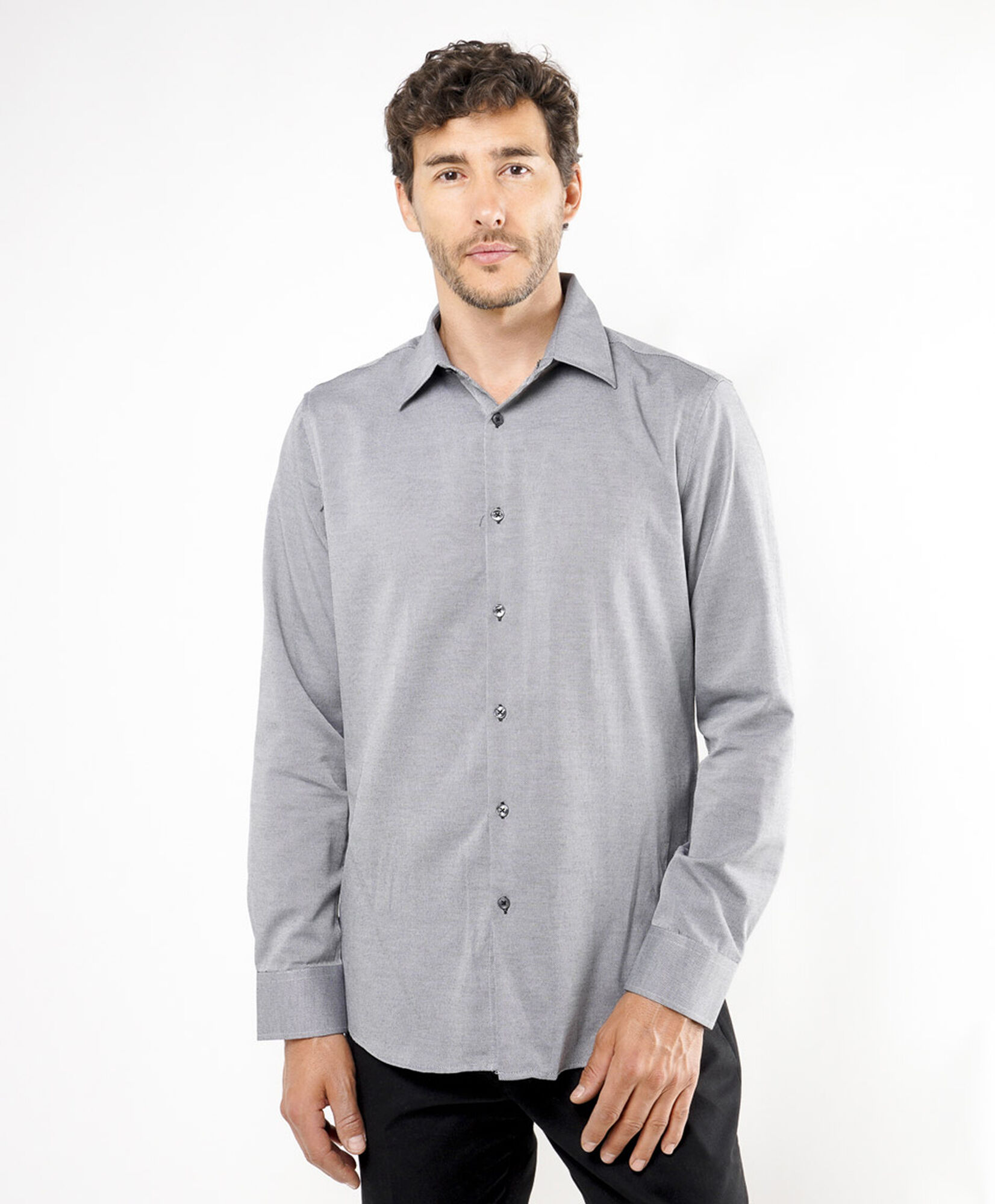 Camisa hombre gris Camisa hombre gris