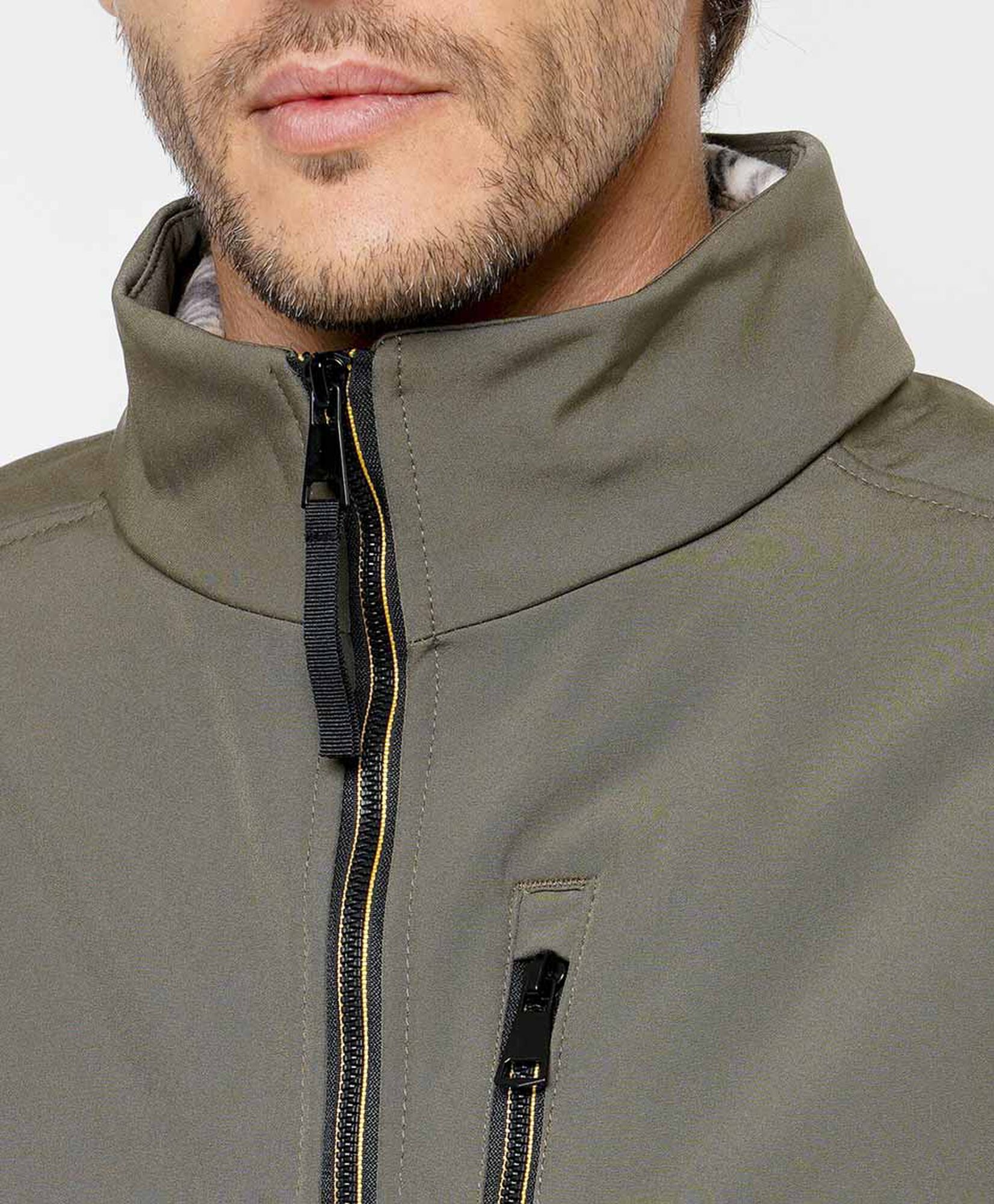 Chaqueta hombre soft shell verde Chaqueta hombre soft shell verde