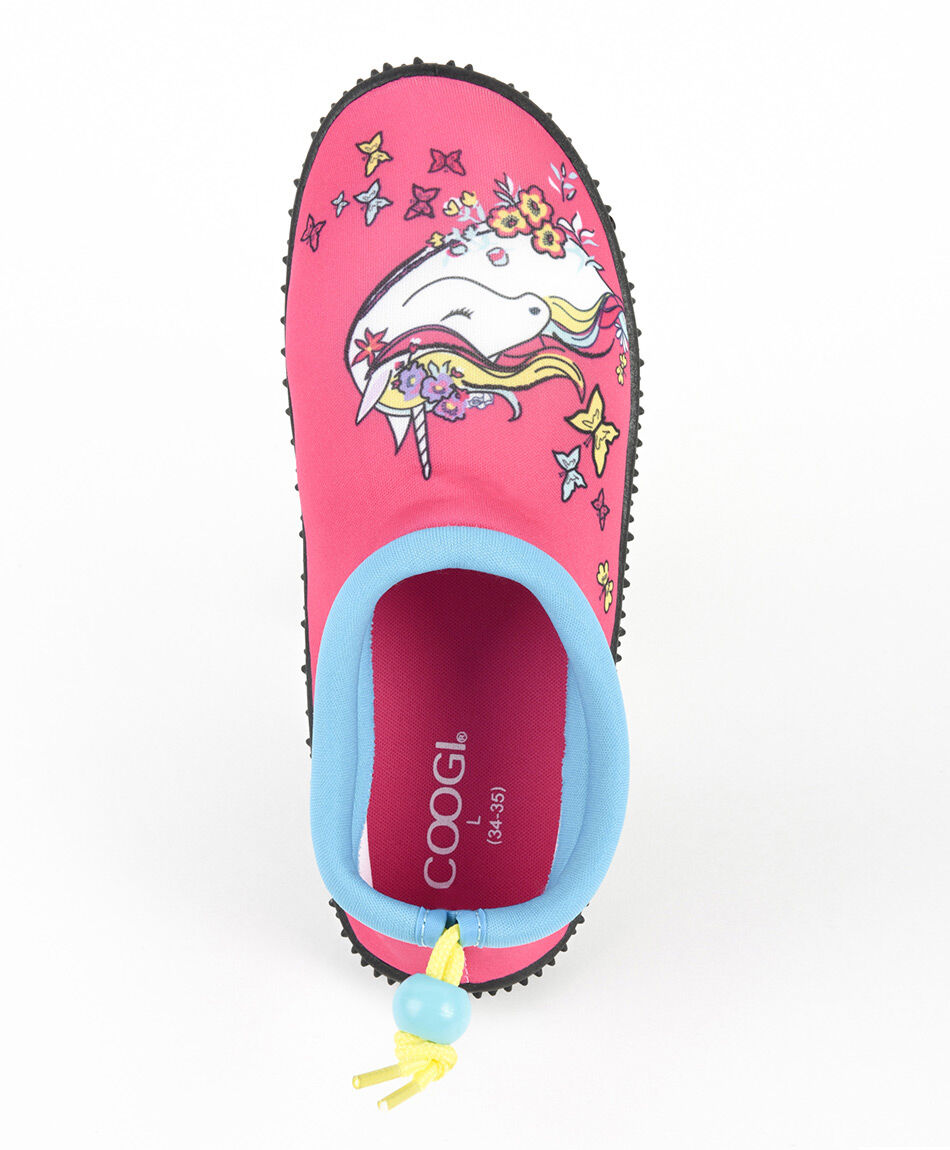 Zapato de agua ni&ntilde;a estampado unicornio