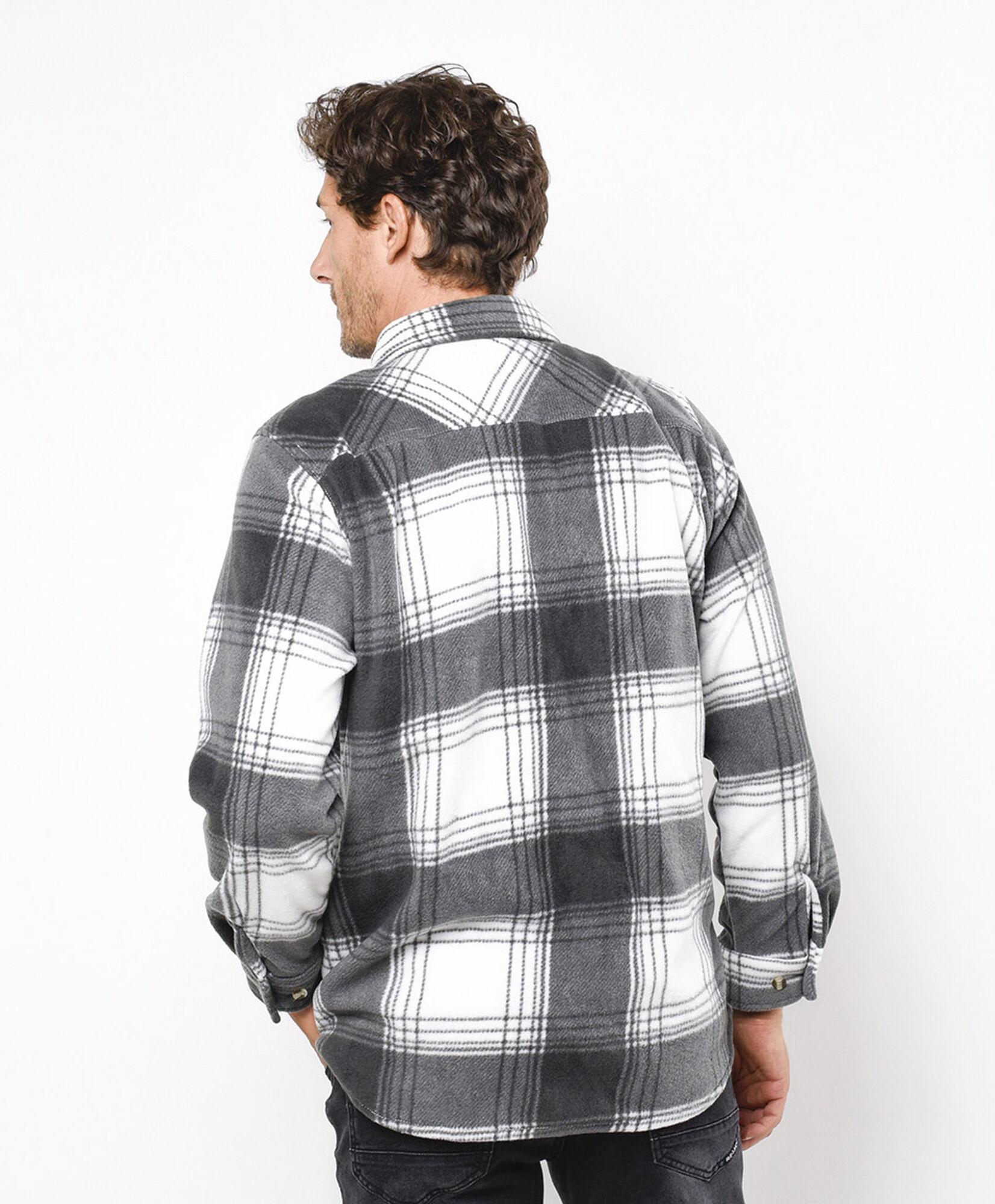 Chaqueta hombre leñadora polar Chaqueta hombre leñadora polar
