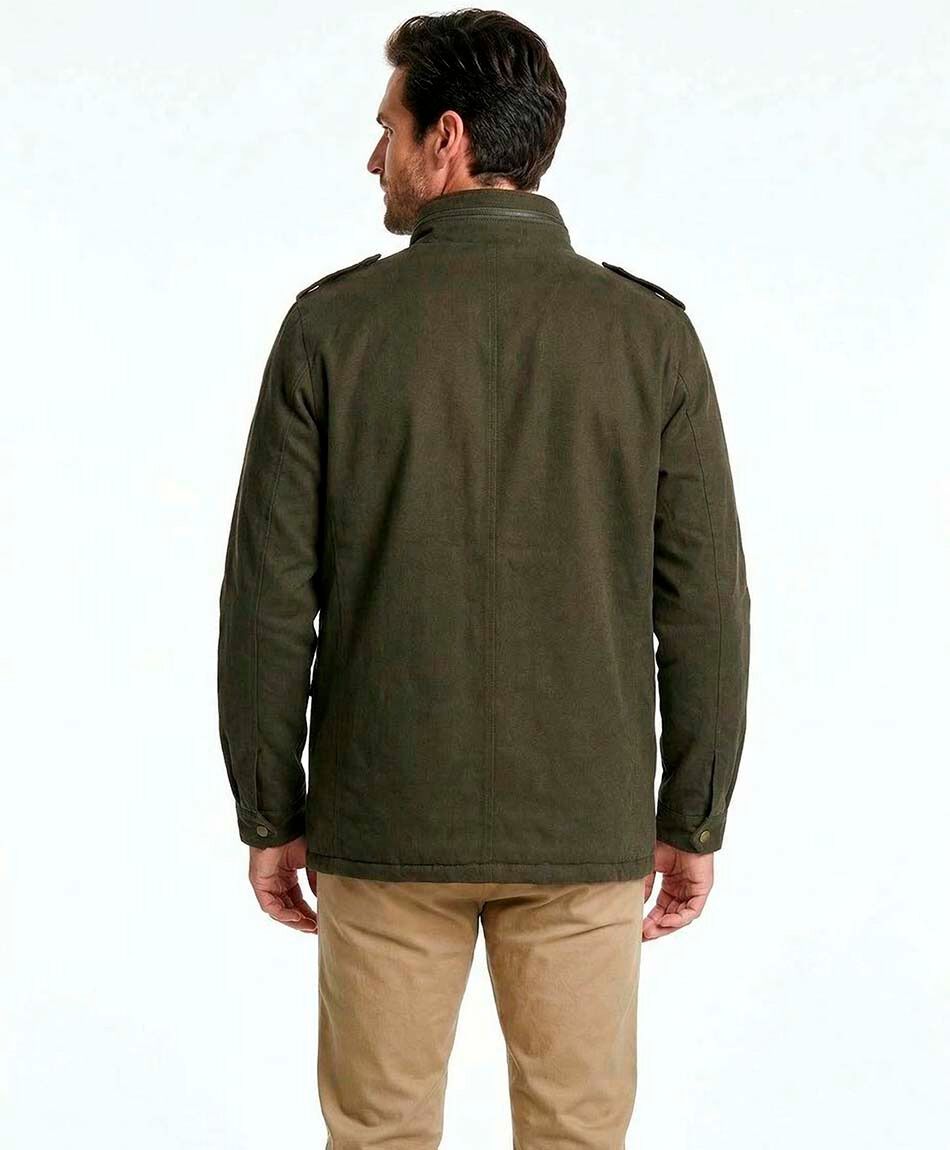 Chaqueta hombre cuello cerrado