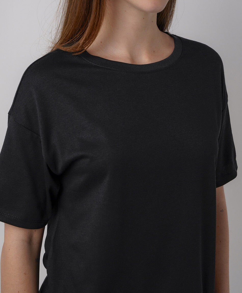 Polera mujer encaje basta