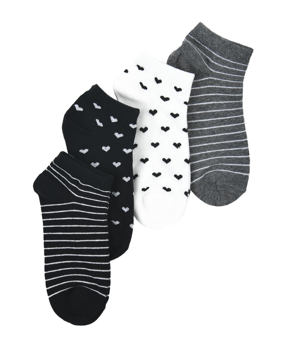 Pack 5 calcetines mujer mix dise&ntilde;os