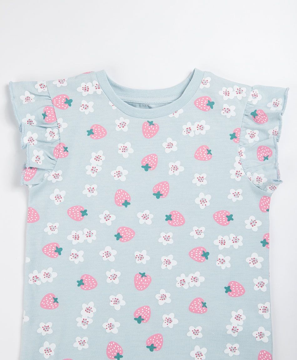 Polera beb&eacute; frutillas