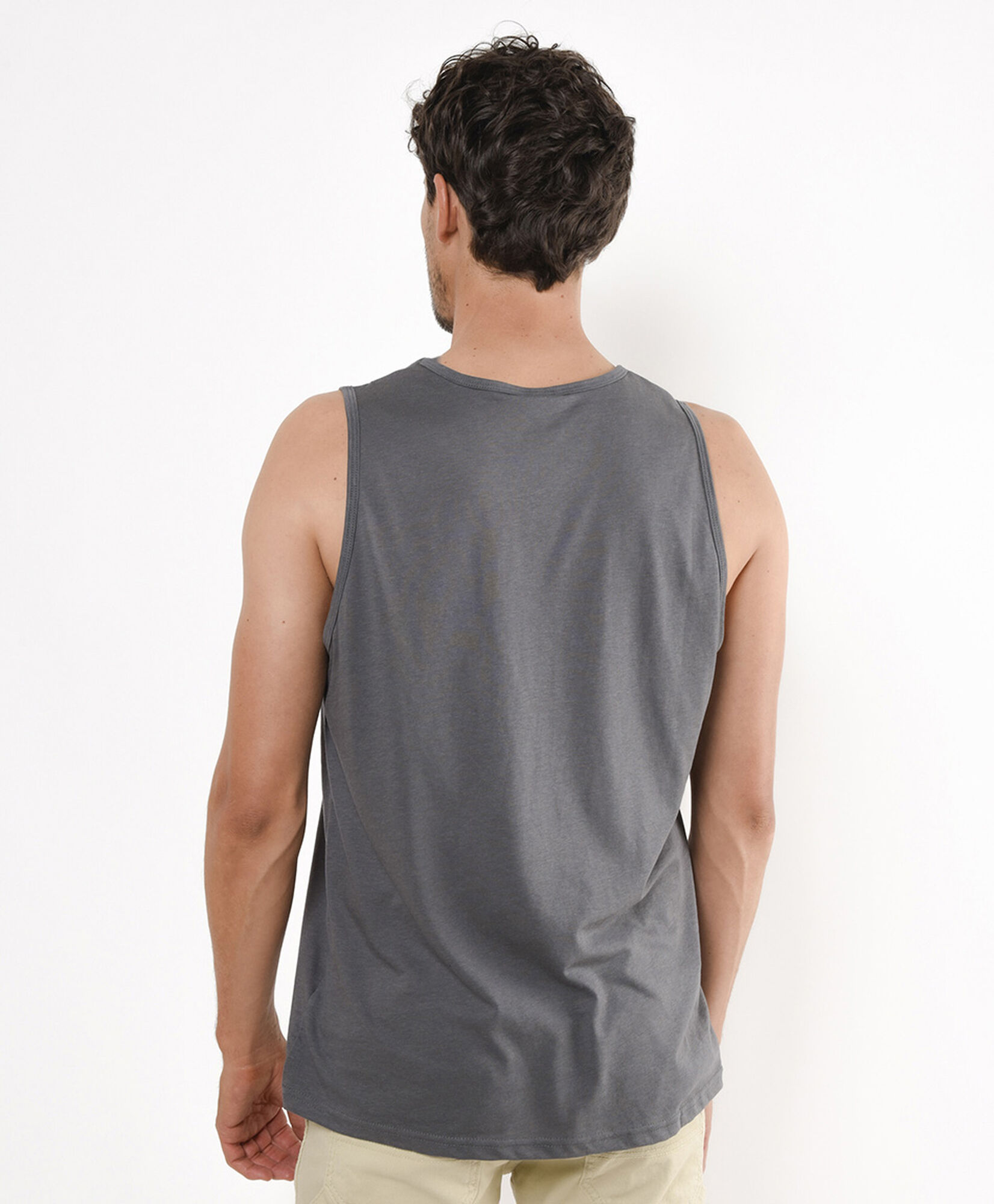 Polera hombre guitarra sin mangas Polera hombre guitarra sin mangas