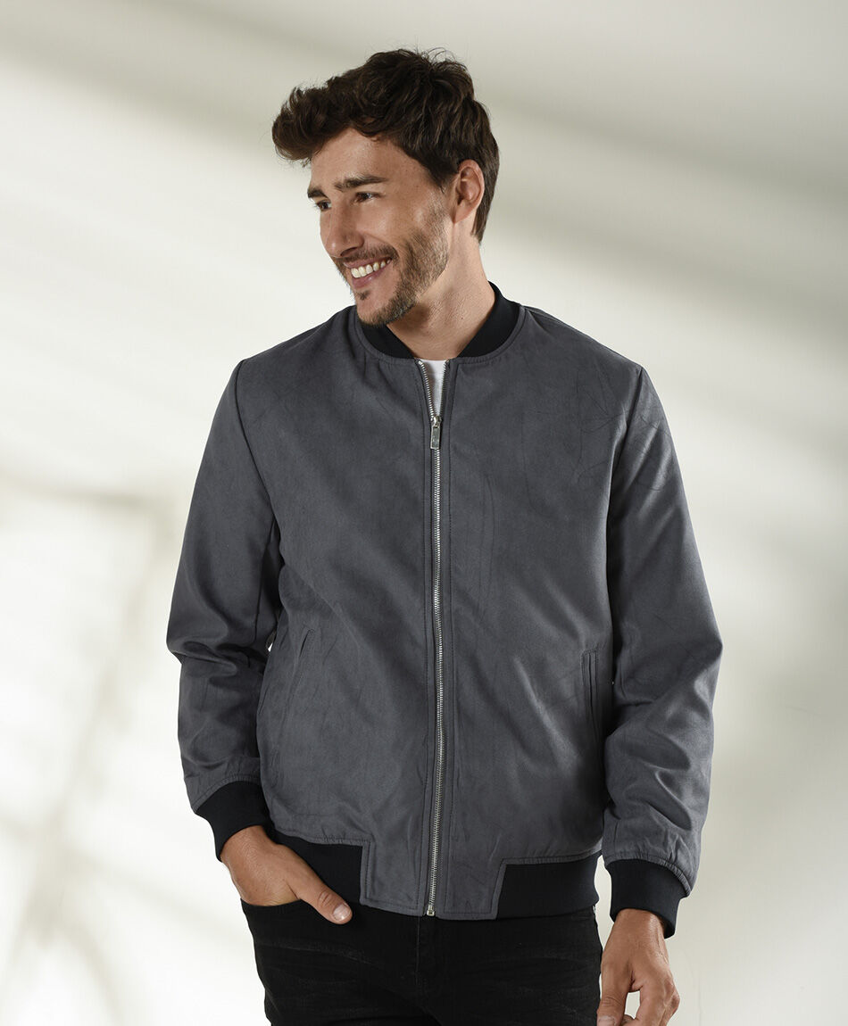 Chaqueta eco gamuza