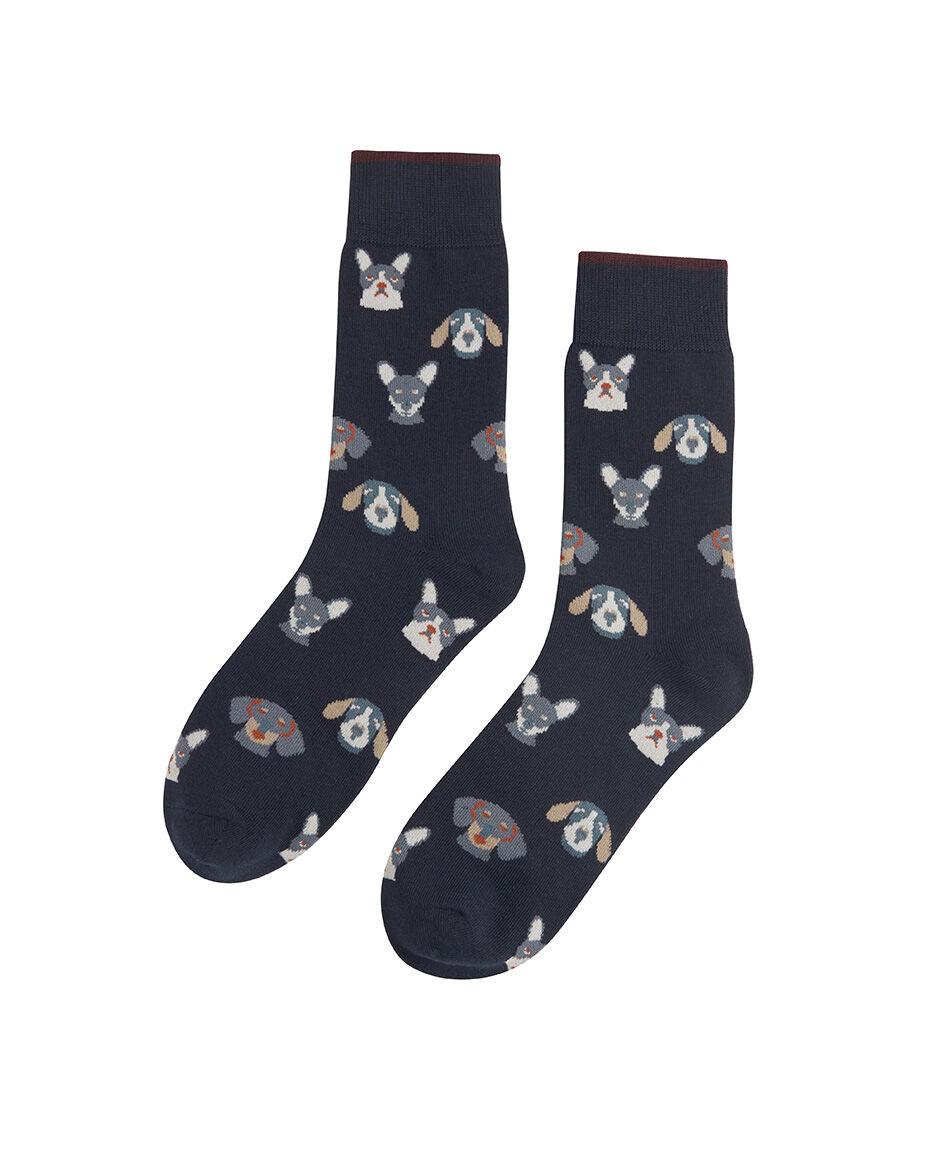 Pack 2 calcetines hombre perritos