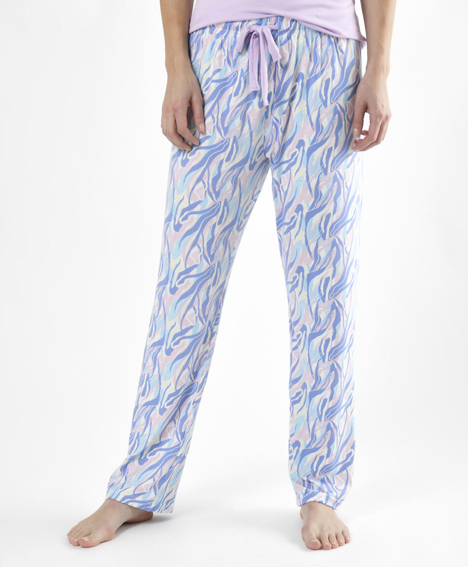Pijama mujer gr&aacute;fico encaje 2 piezas